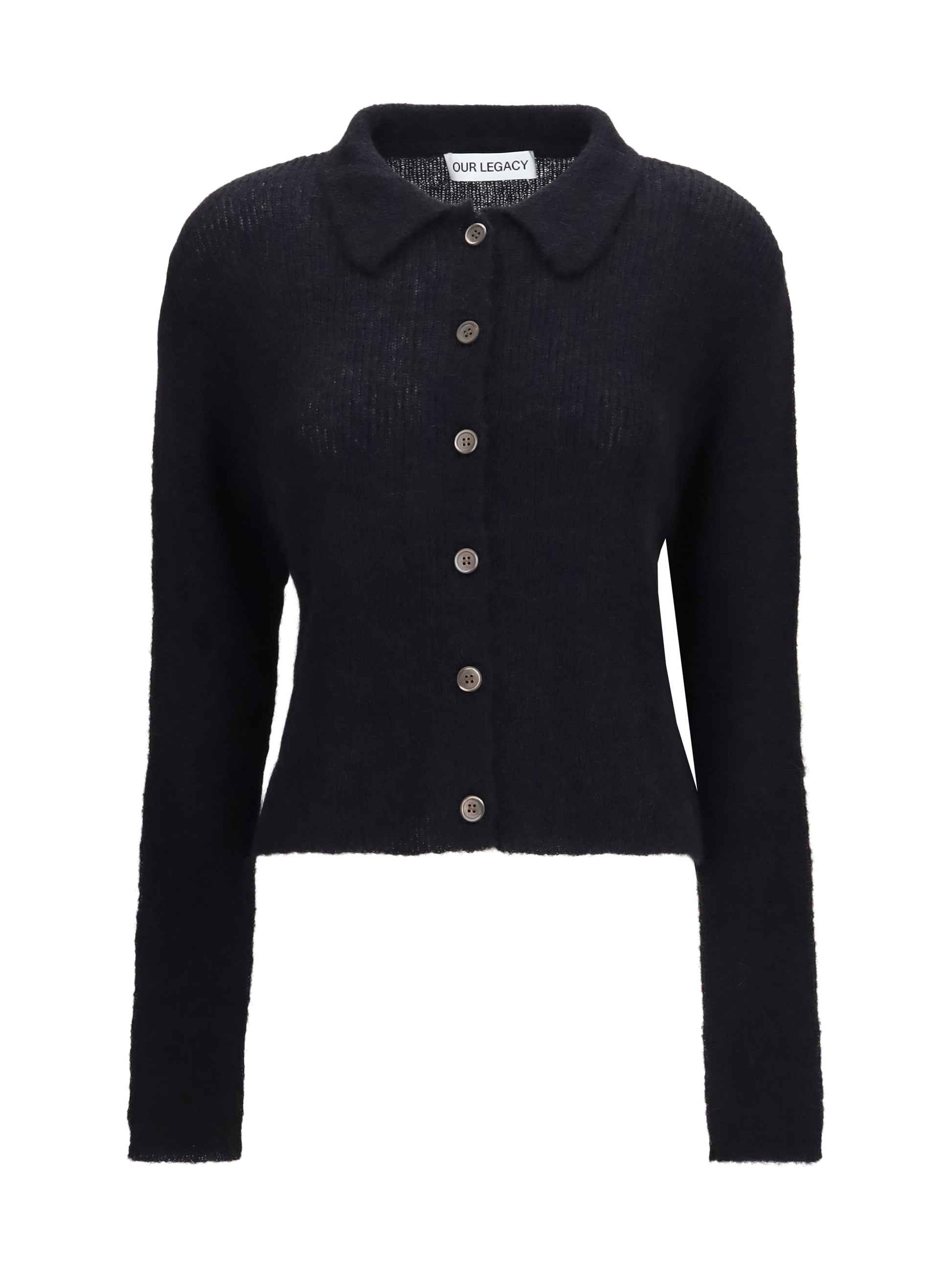 Our Legacy Women Mazzy Polo Sweater In Alpaca Blend OUR LEGACY