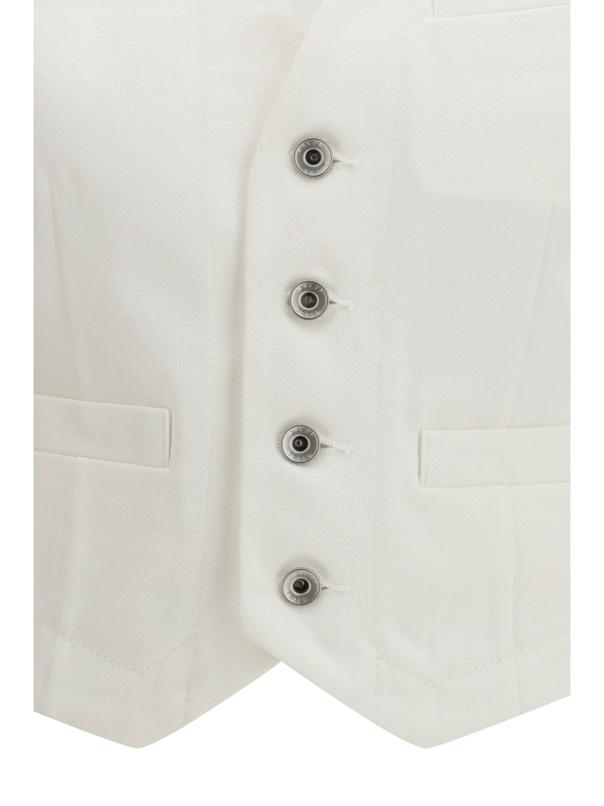 Sacai Women Denim Vest SACAI