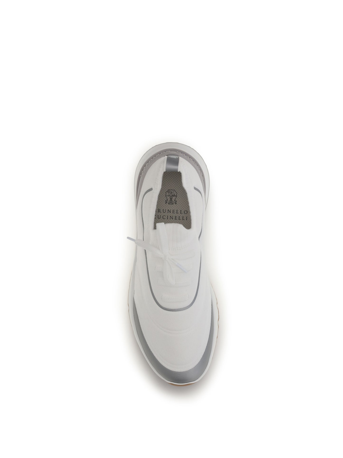Brunello Cucinelli Men Techno Cotton Knit Sneakers Runners BRUNELLO CUCINELLI