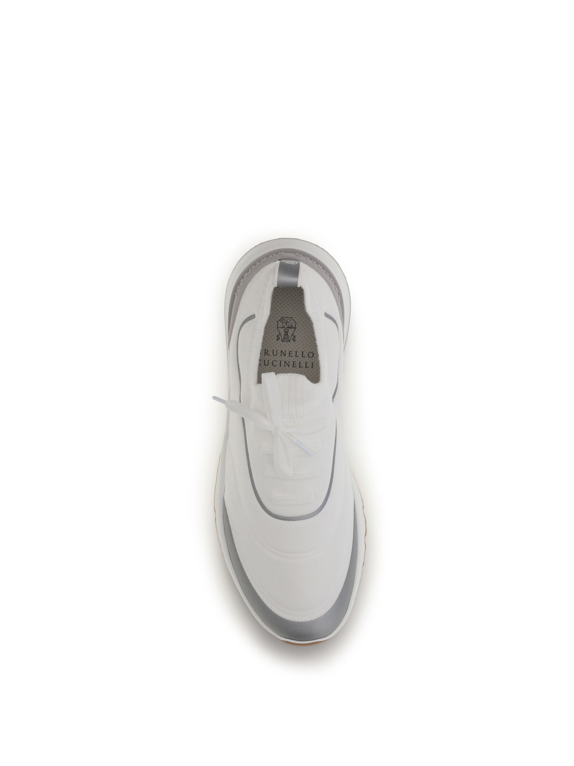 Brunello Cucinelli Men Techno Cotton Knit Sneakers Runners BRUNELLO CUCINELLI