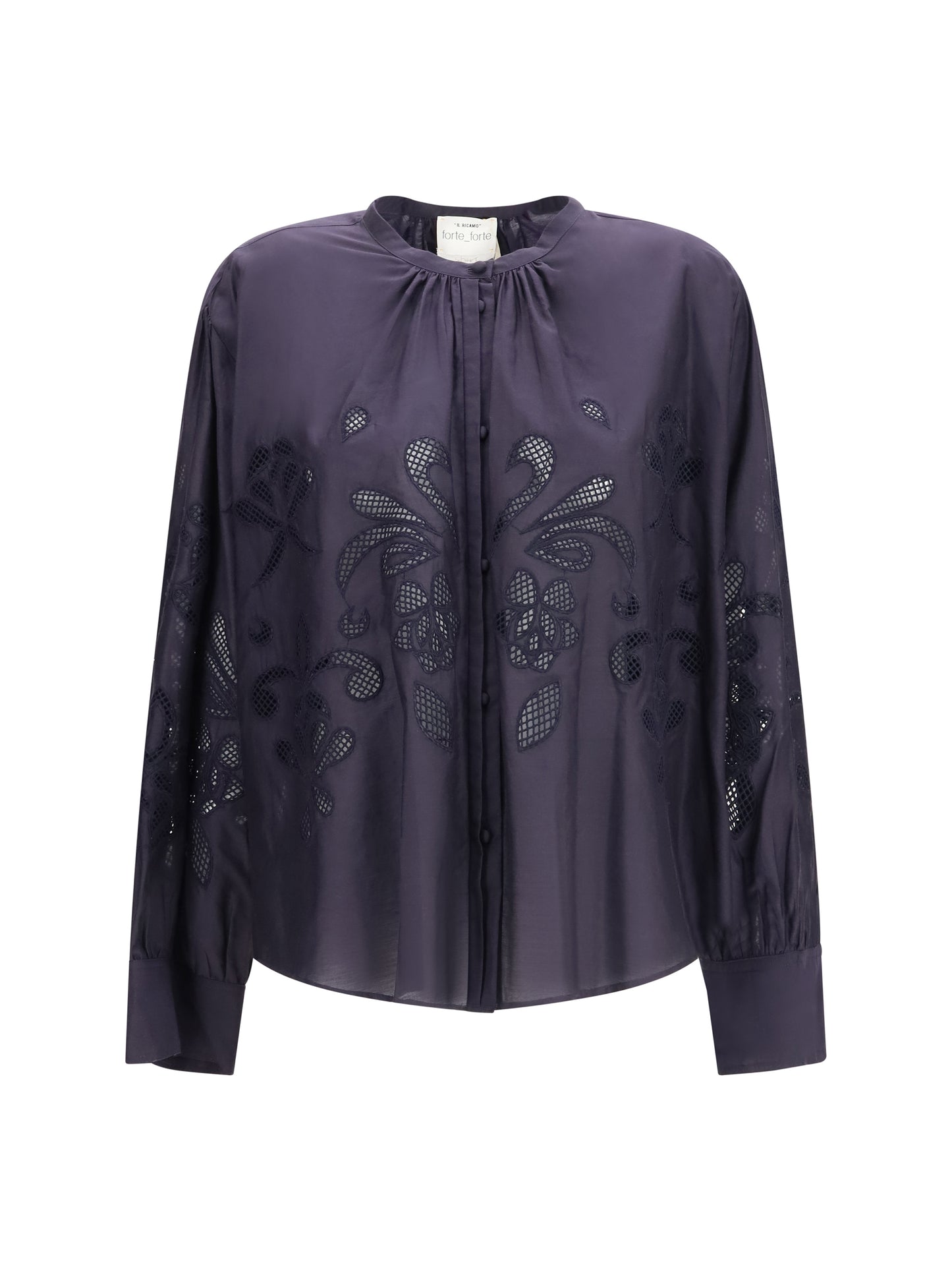 Forte_Forte Women Embroderied Cotton Shirt FORTE FORTE