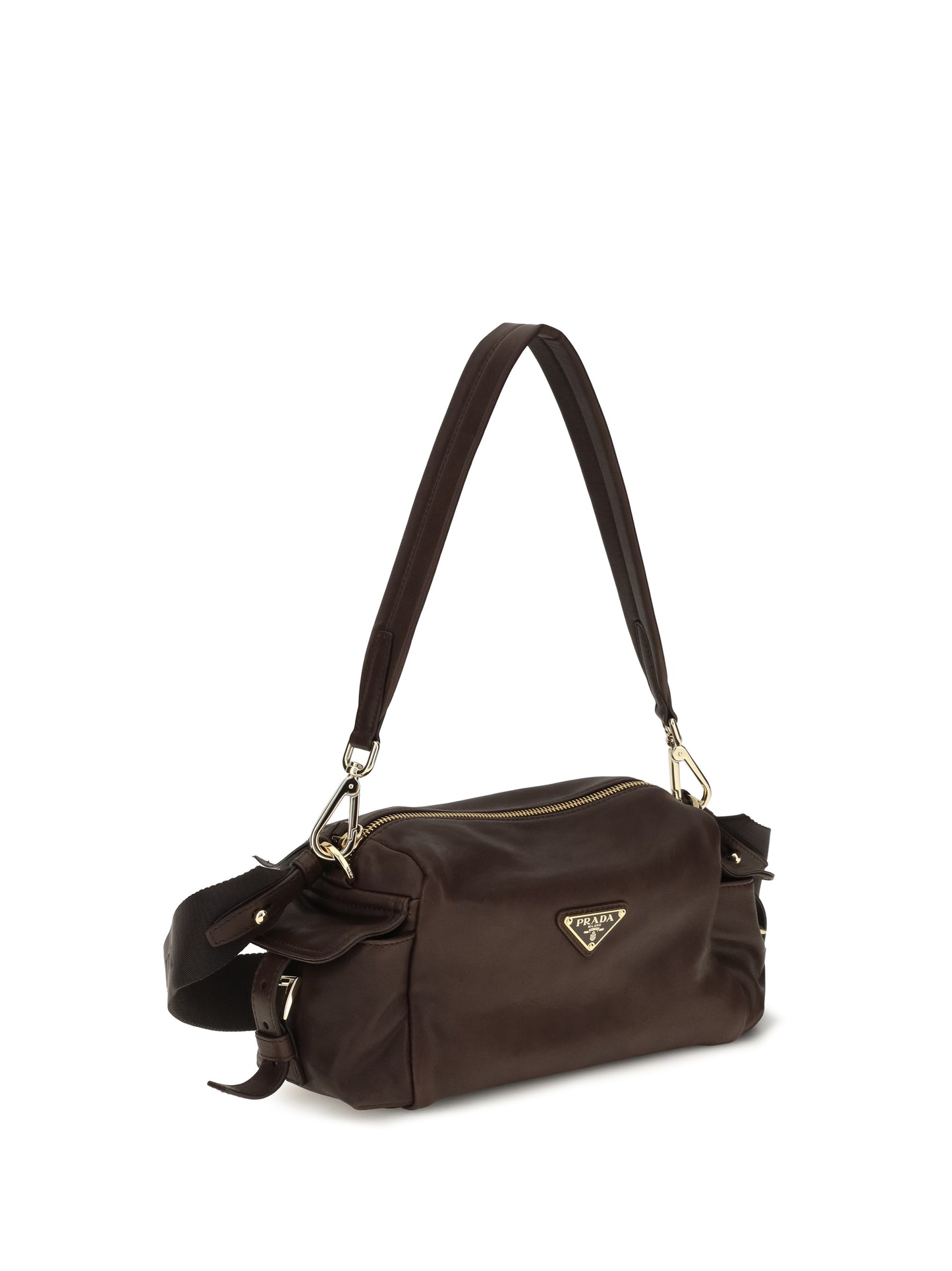 Prada Women Explore Shoulder Bag In Nappa Leather PRADA