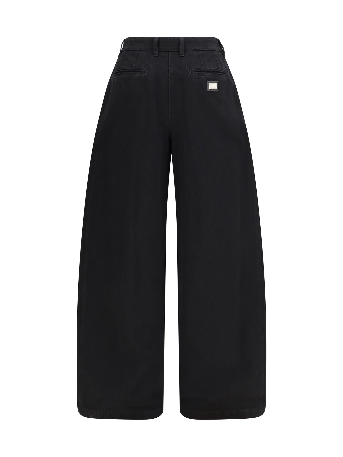 Dolce & Gabbana Women Wide-Leg Cotton Jeans DOLCE & GABBANA