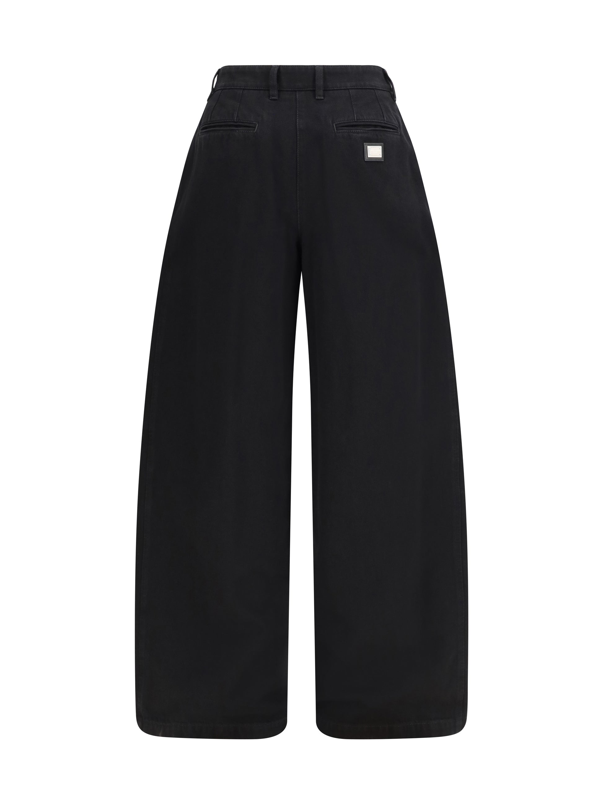Dolce & Gabbana Women Wide-Leg Cotton Jeans DOLCE & GABBANA