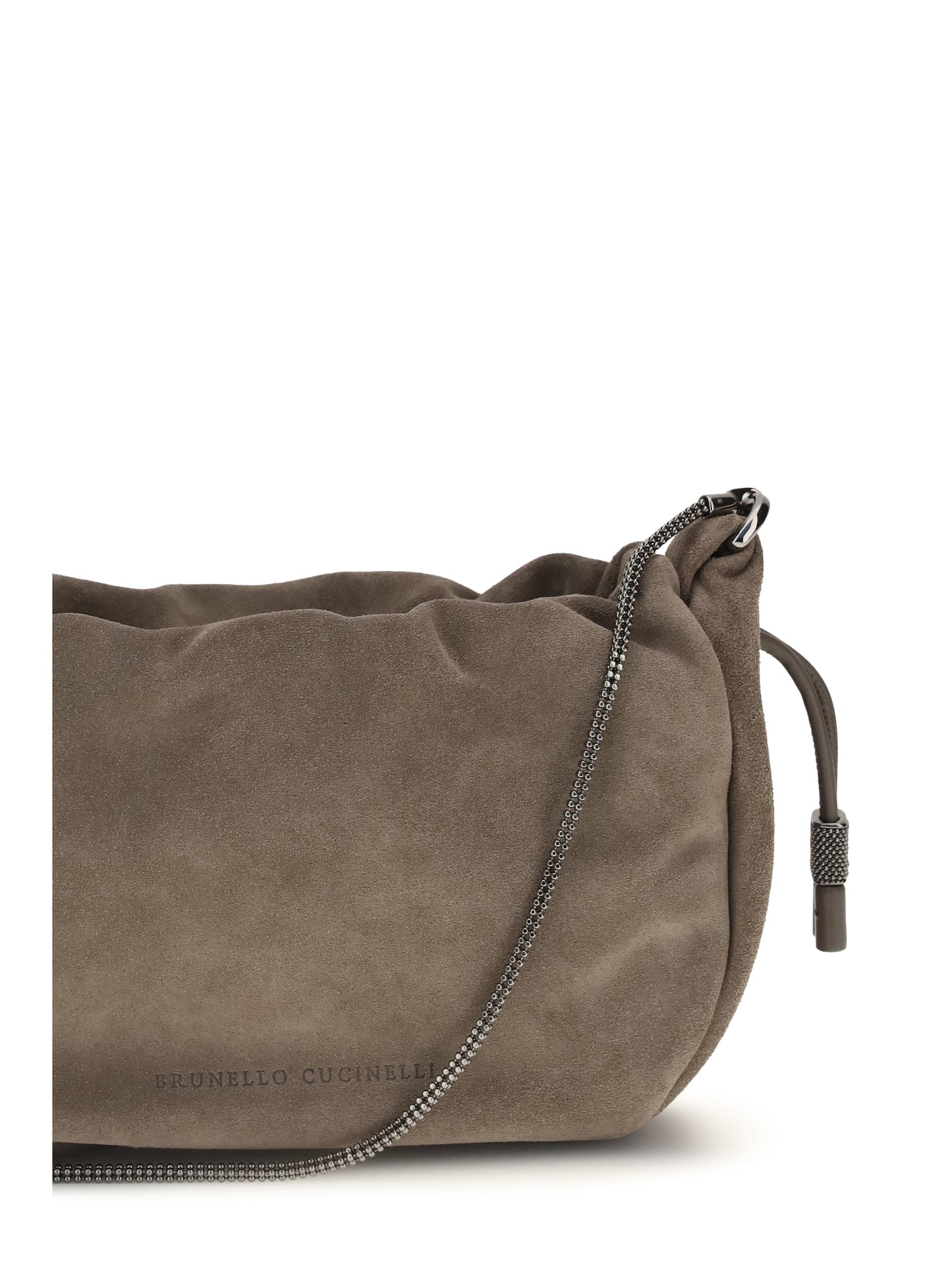 Brunello Cucinelli Women Suede Shoulder Bag BRUNELLO CUCINELLI
