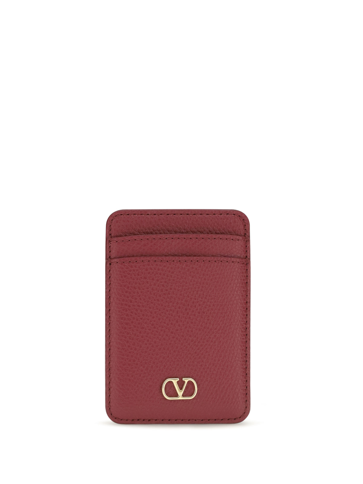 Valentino Garavani Women Vlogo Signature Magnetic Card Holder VALENTINO GARAVANI