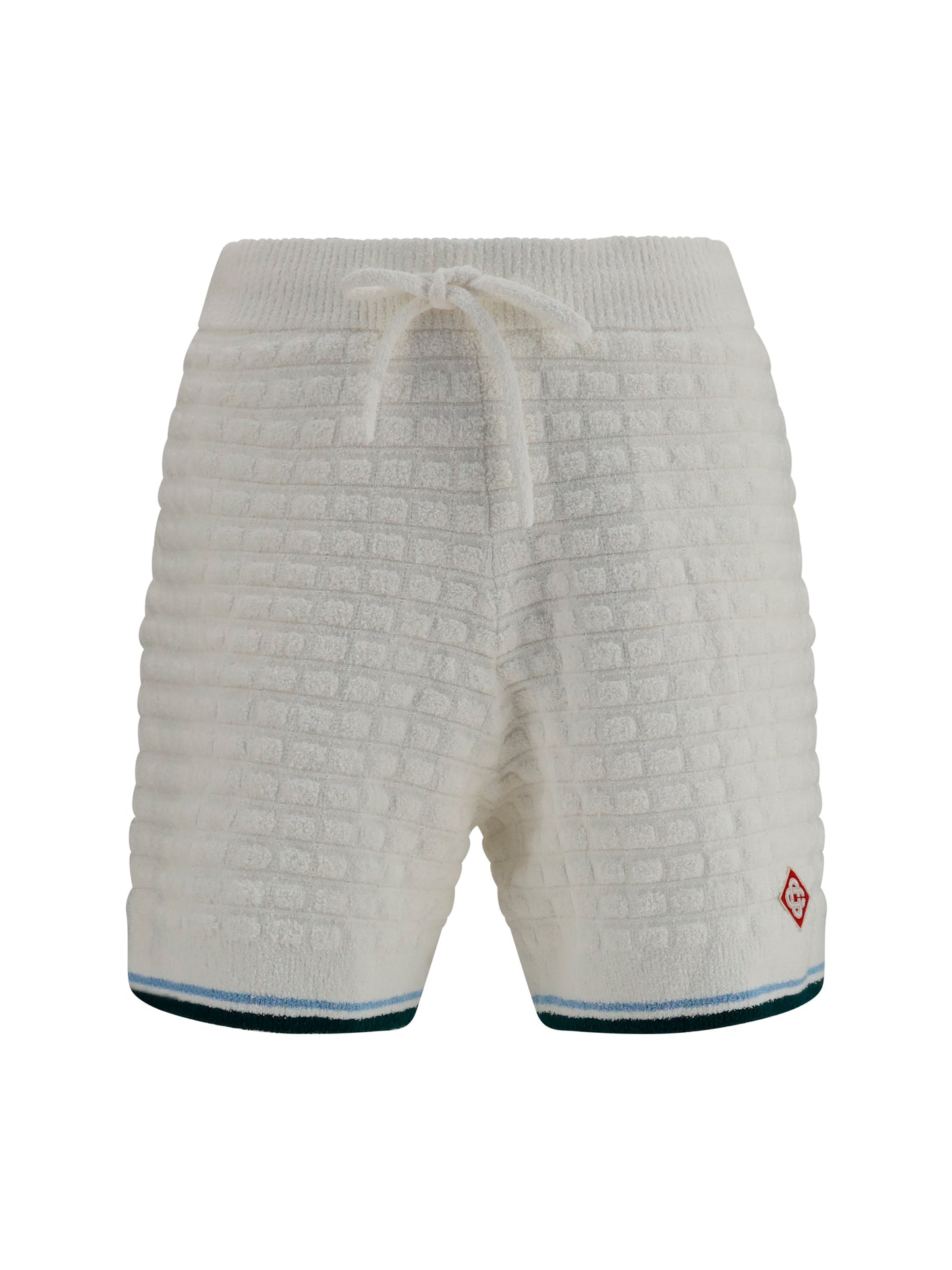 Casablanca Men Bouclé Tennis Shorts