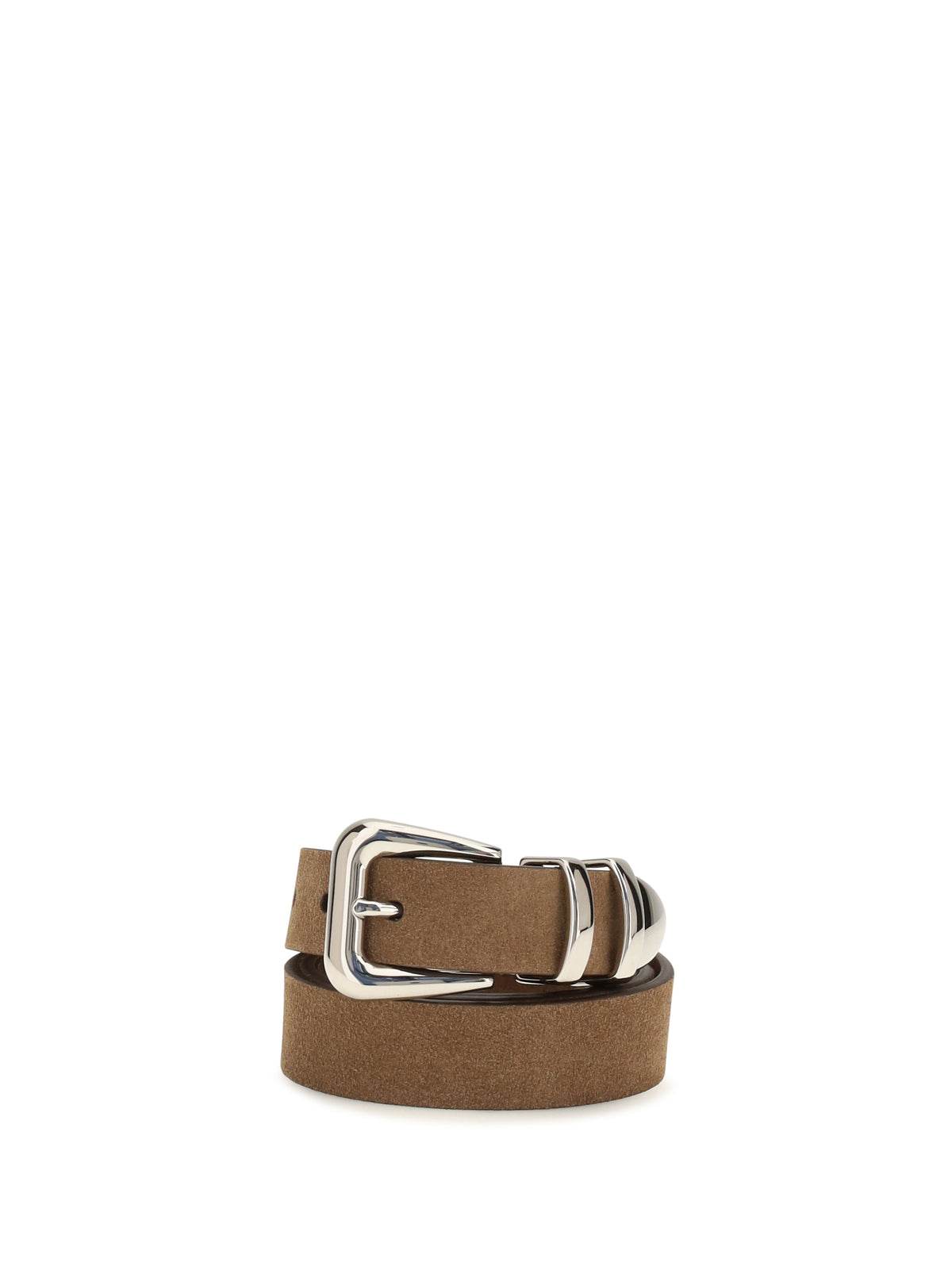 Brunello Cucinelli Men Suede Belt BRUNELLO CUCINELLI