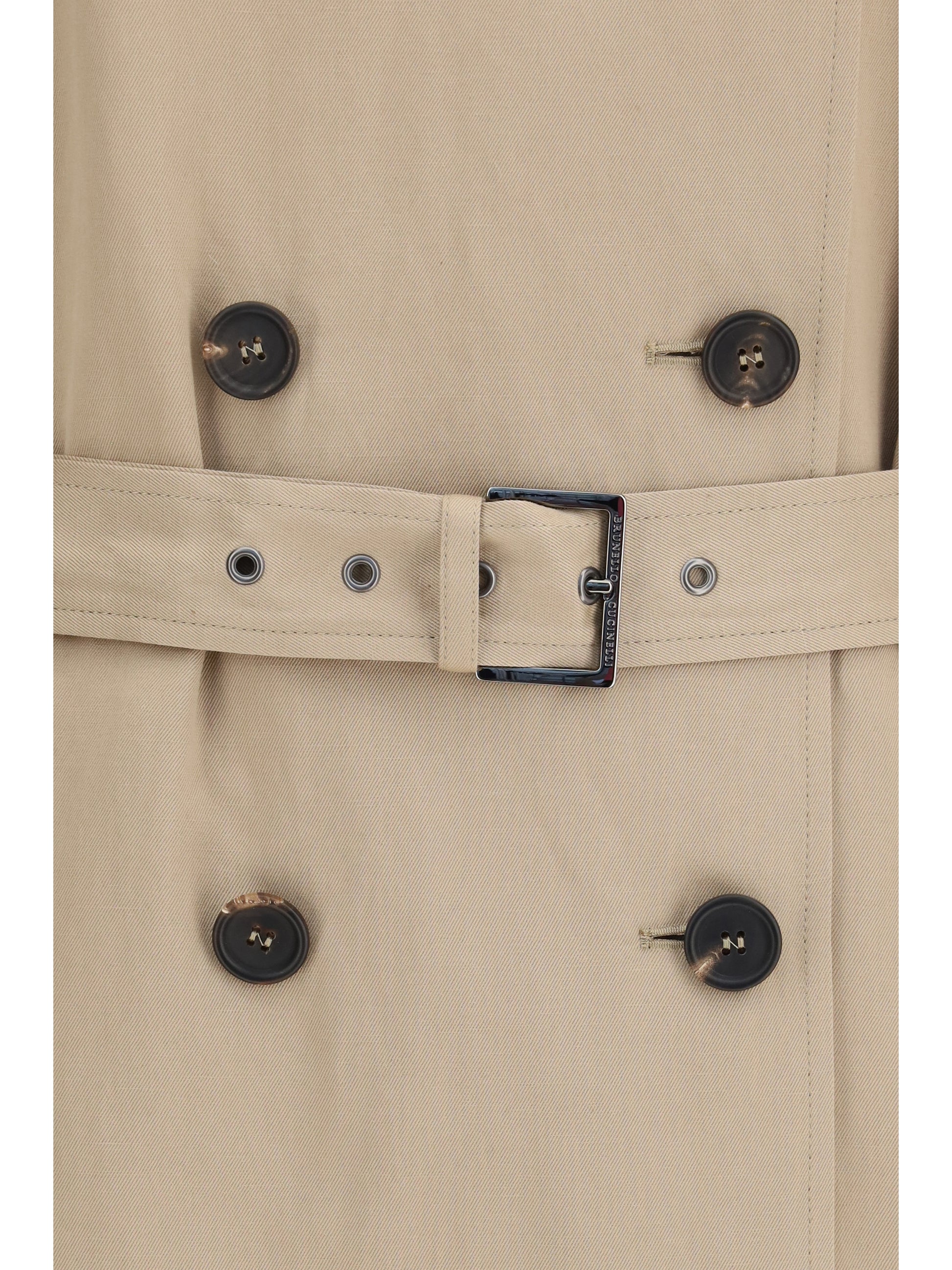 Brunello Cucinelli Women Belted Trench Coat BRUNELLO CUCINELLI