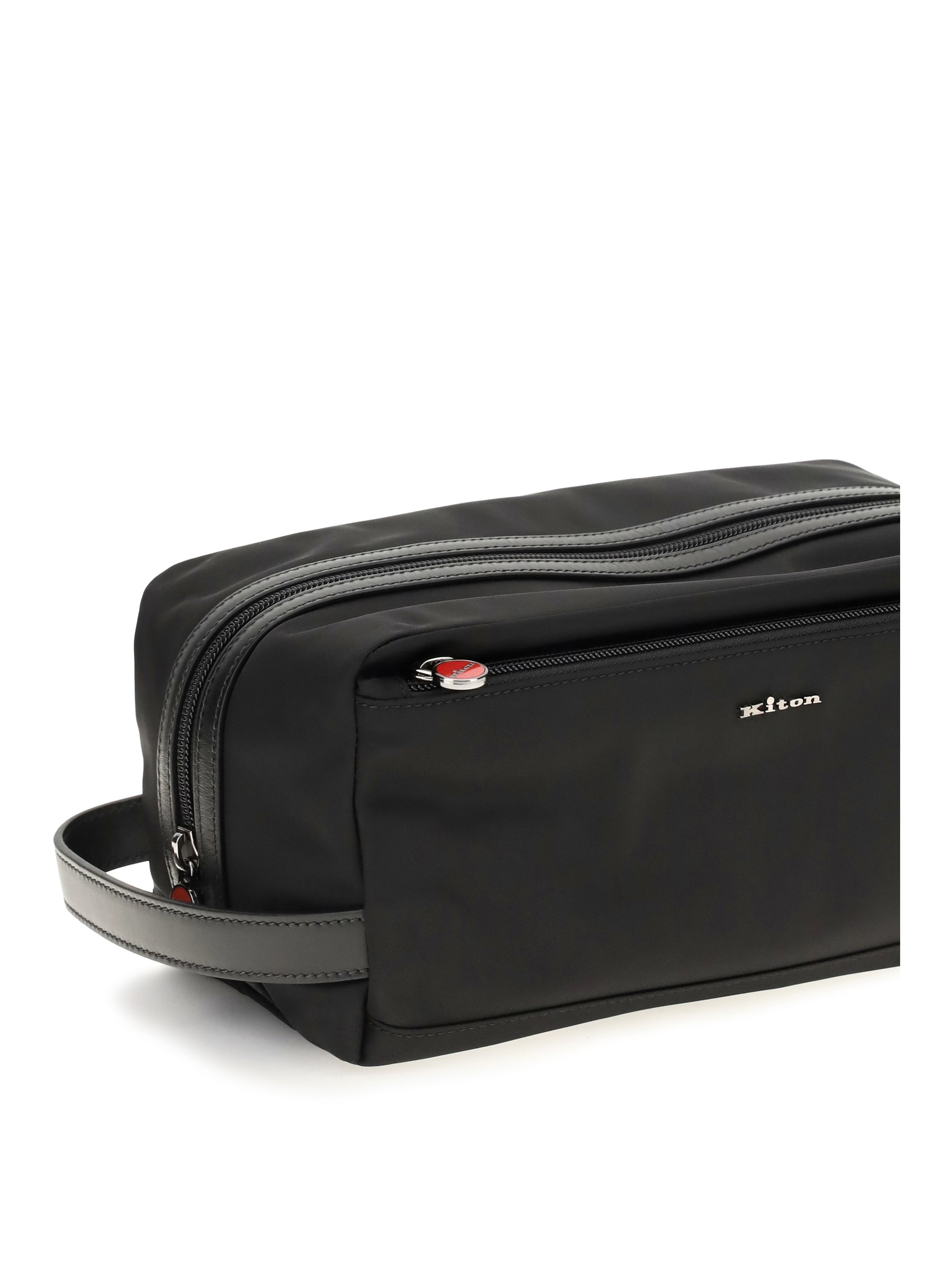 Kiton Men Nylon Beauty Case KITON