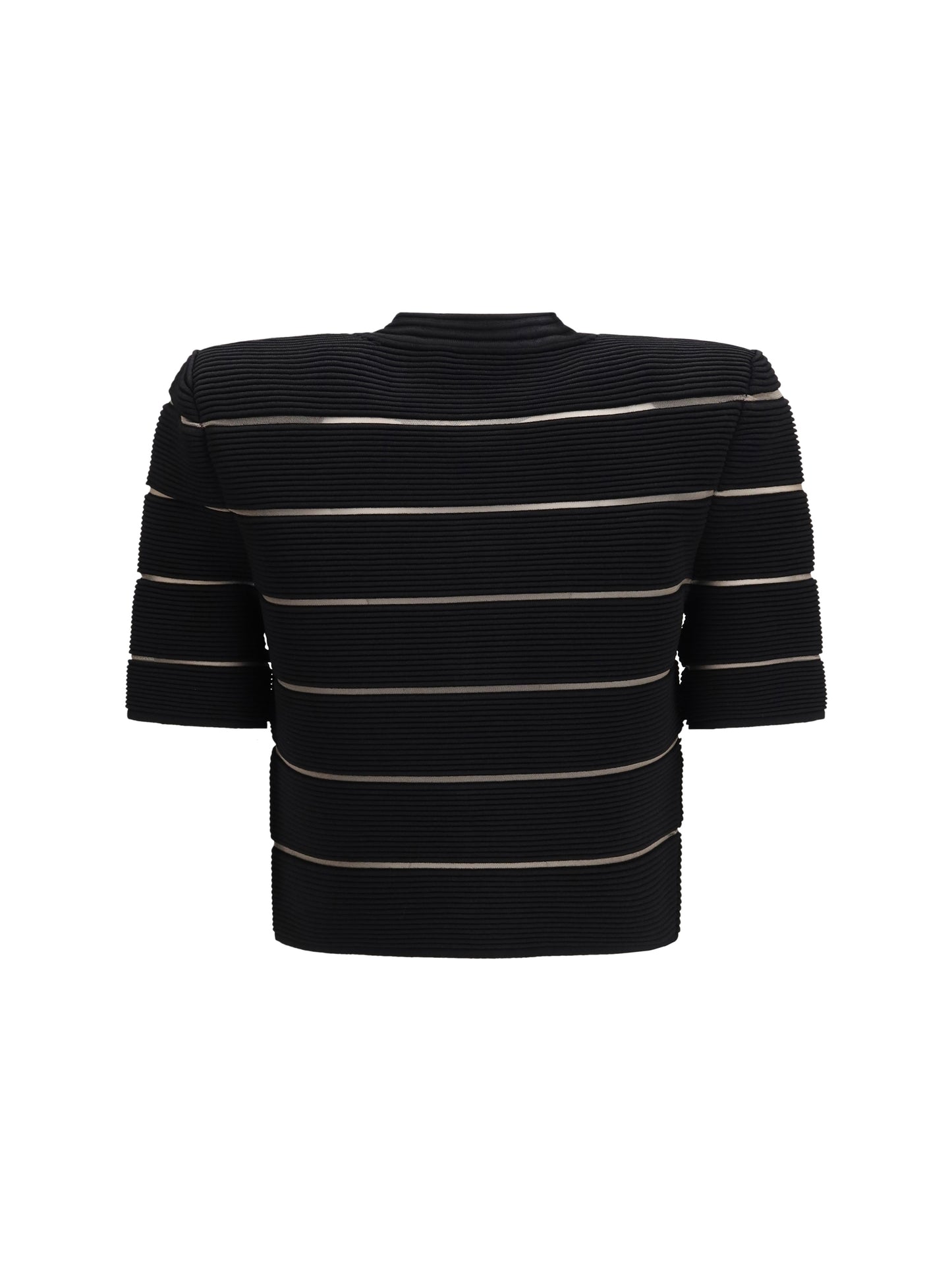 Balmain Women Short-Sleeved Buttoned Cardigan BALMAIN