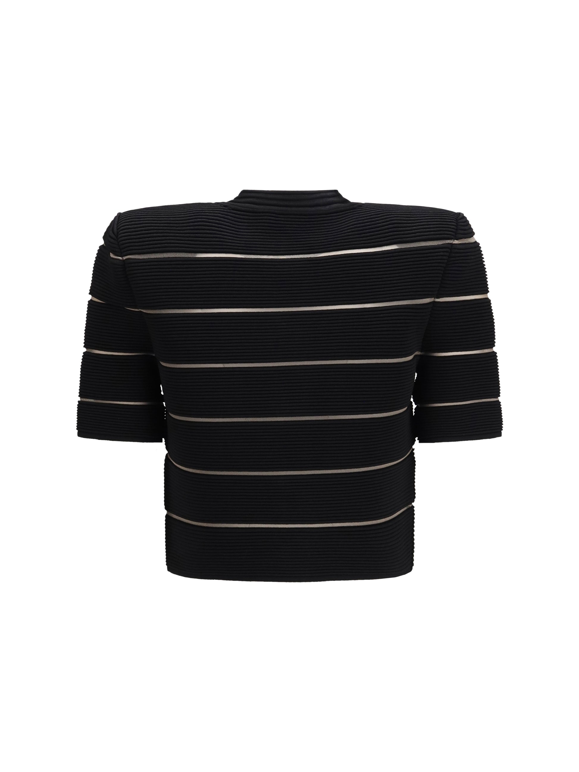 Balmain Women Short-Sleeved Buttoned Cardigan BALMAIN