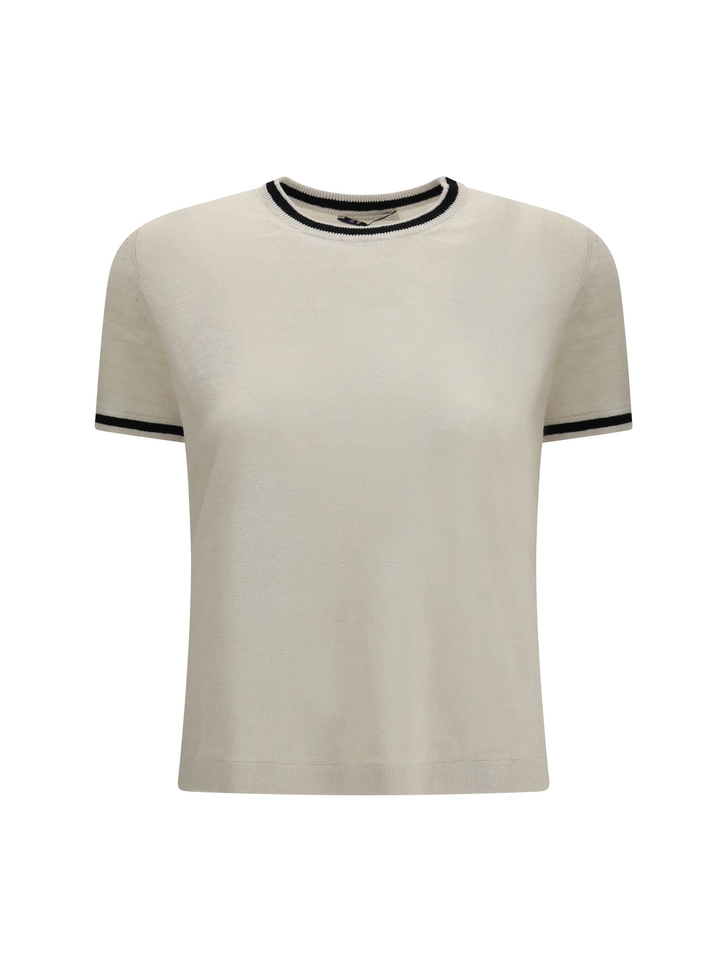 'S Maxmara Women Linen Knit T-Shirt S MAX MARA