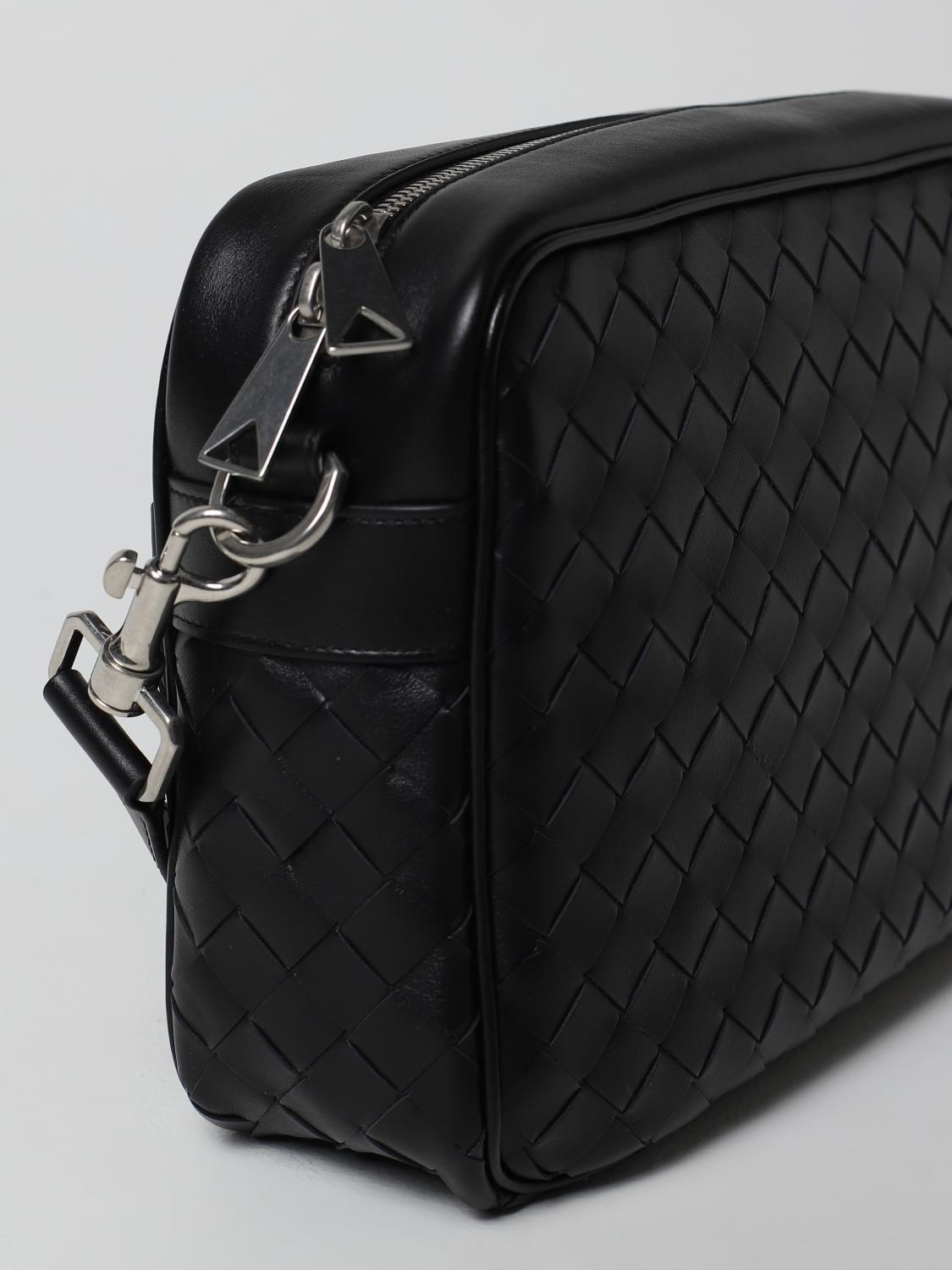 Bottega Veneta Shoulder Bag Men Black BOTTEGA VENETA