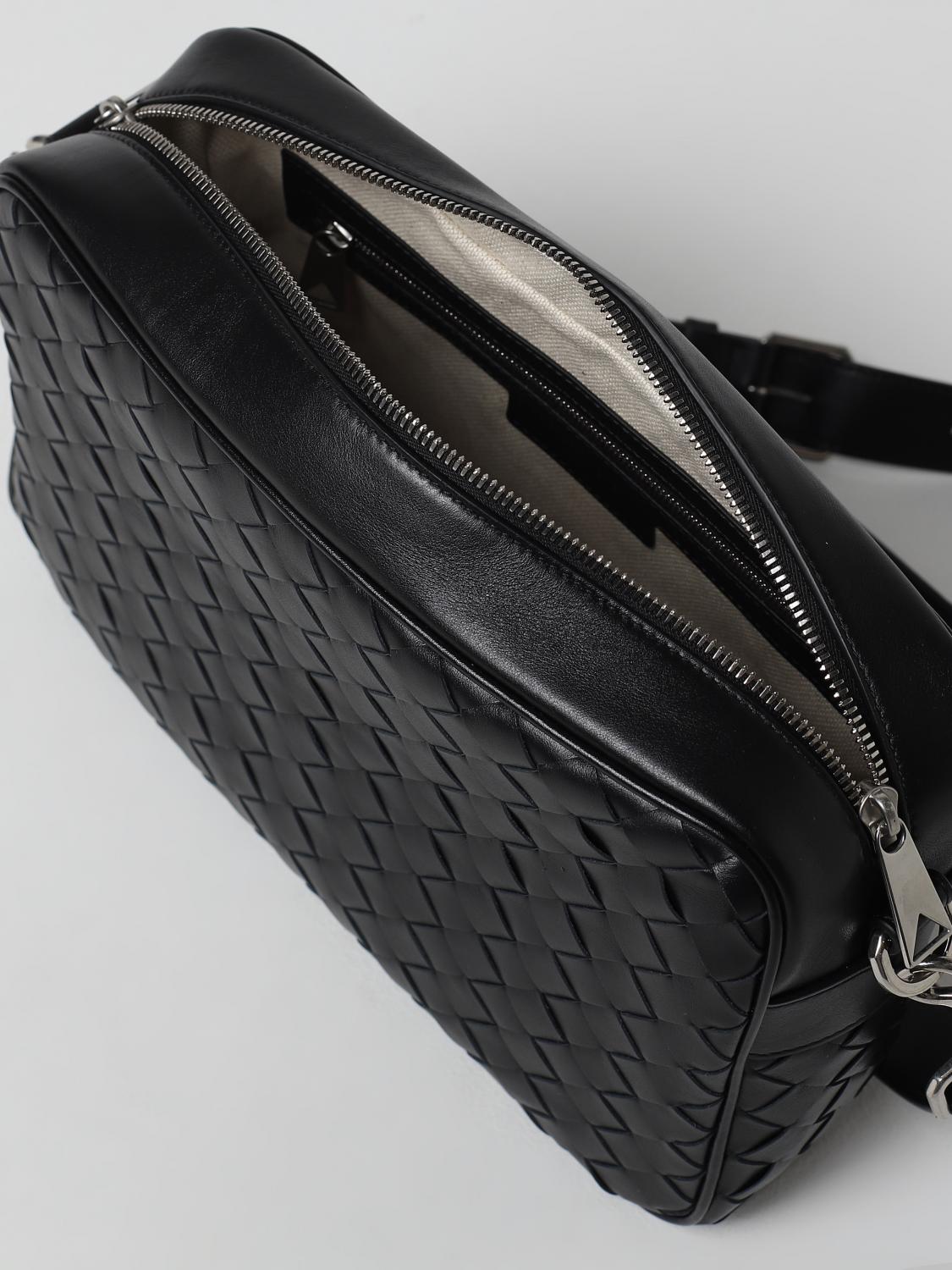 Bottega Veneta Shoulder Bag Men Black BOTTEGA VENETA