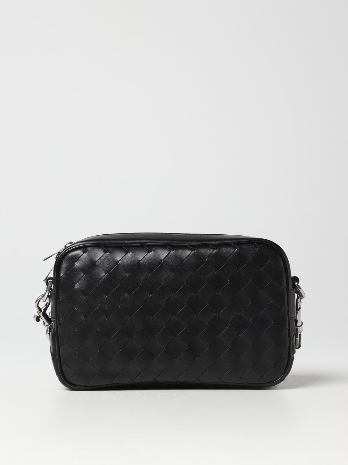 Bottega Veneta Shoulder Bag Men Black BOTTEGA VENETA