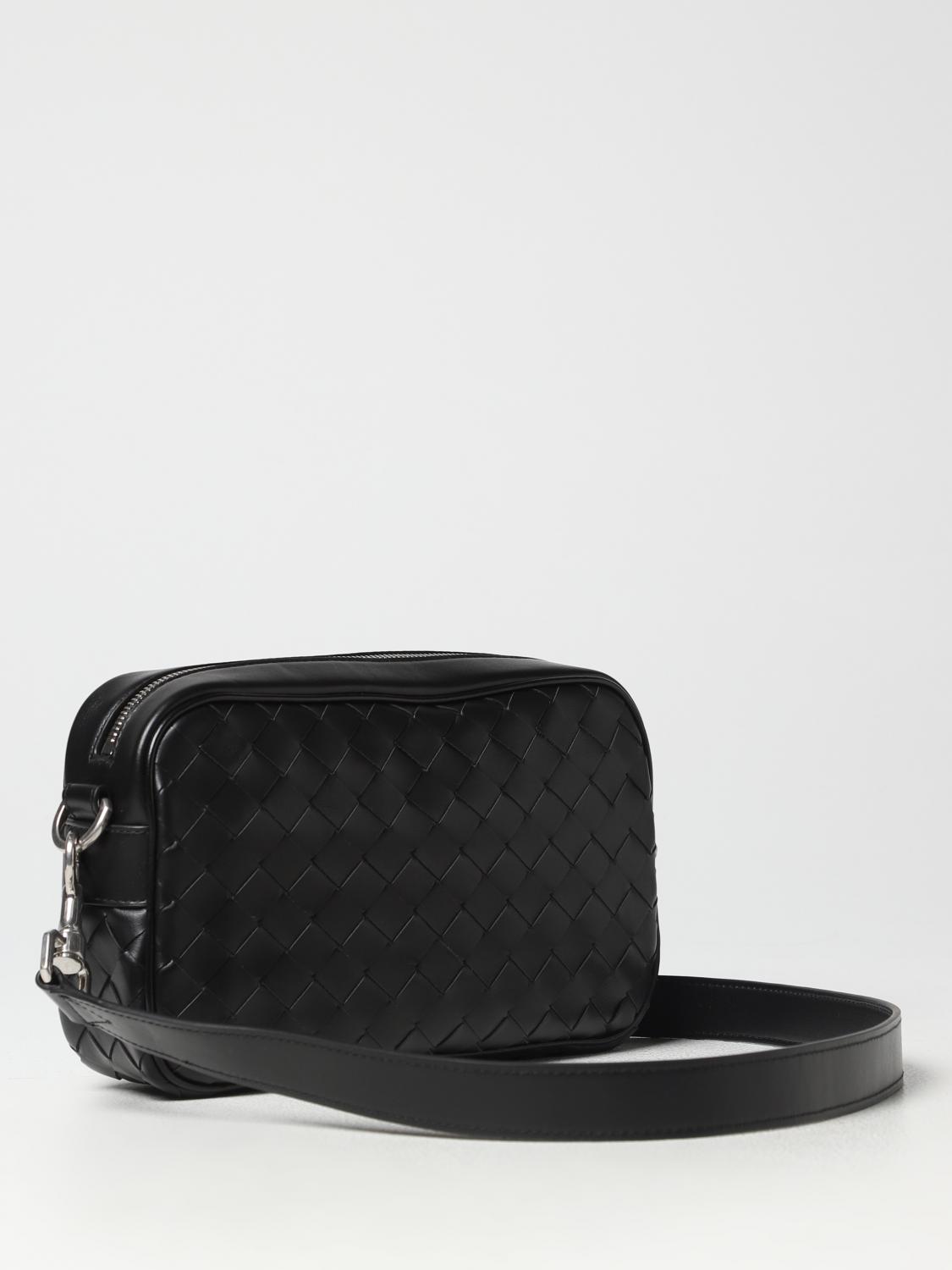 Bottega Veneta Shoulder Bag Men Black BOTTEGA VENETA