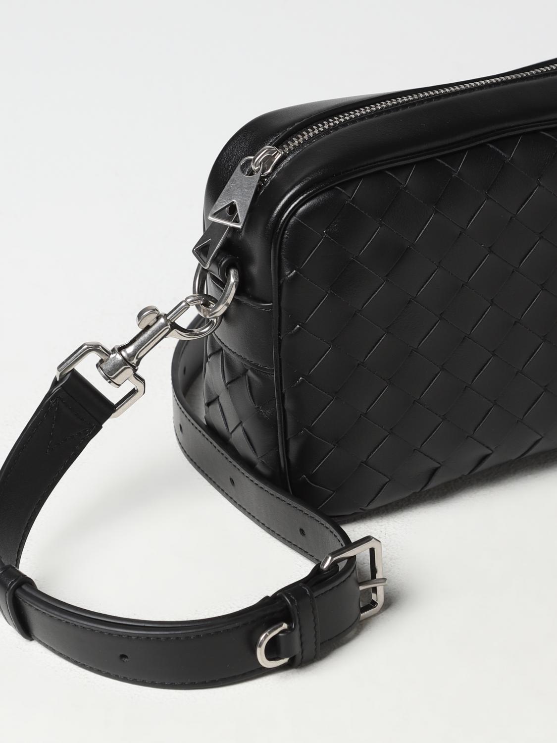 Bottega Veneta Shoulder Bag Men Black BOTTEGA VENETA