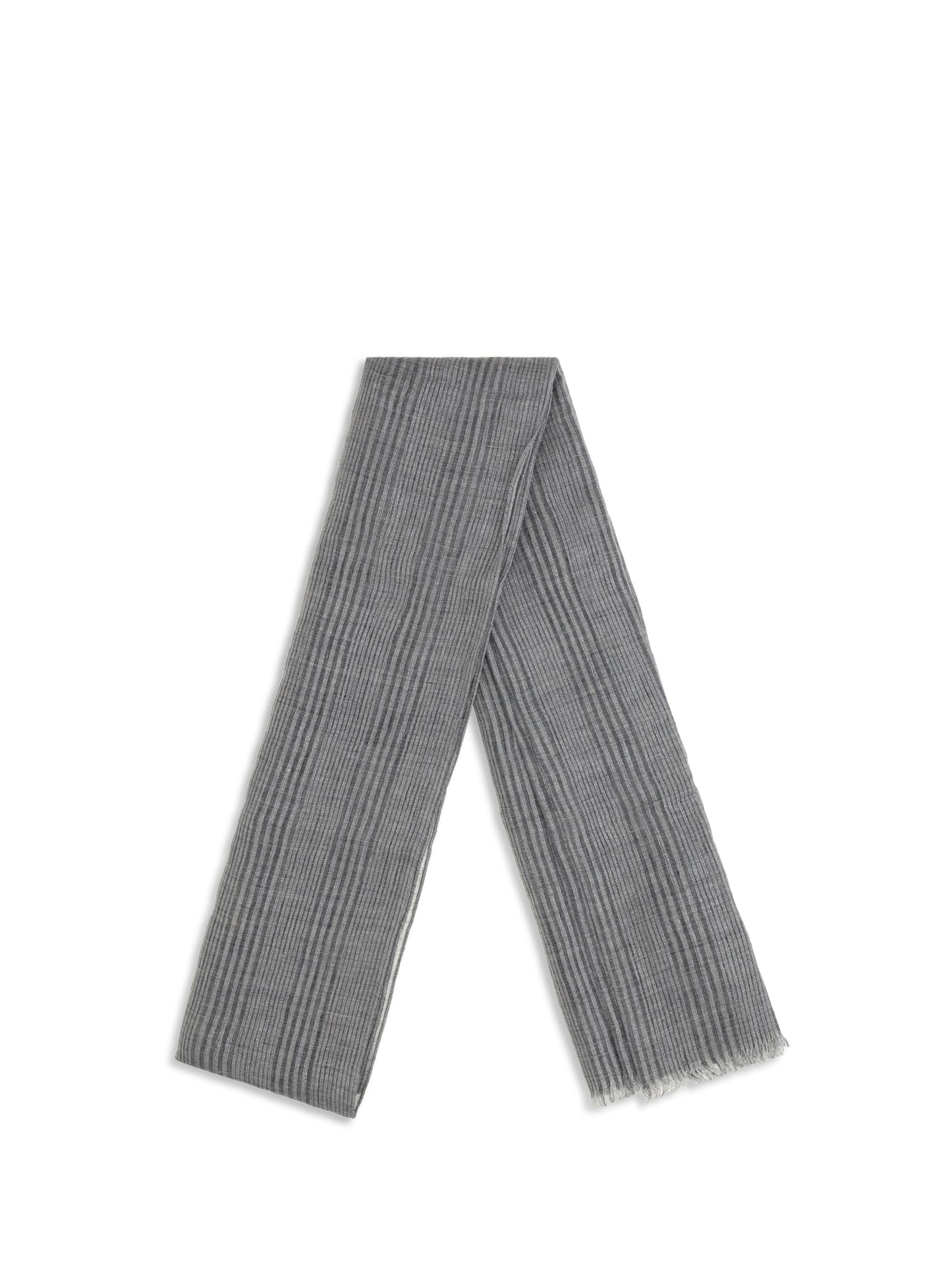 Brunello Cucinelli Women Linen Scarf With Lurex Details BRUNELLO CUCINELLI