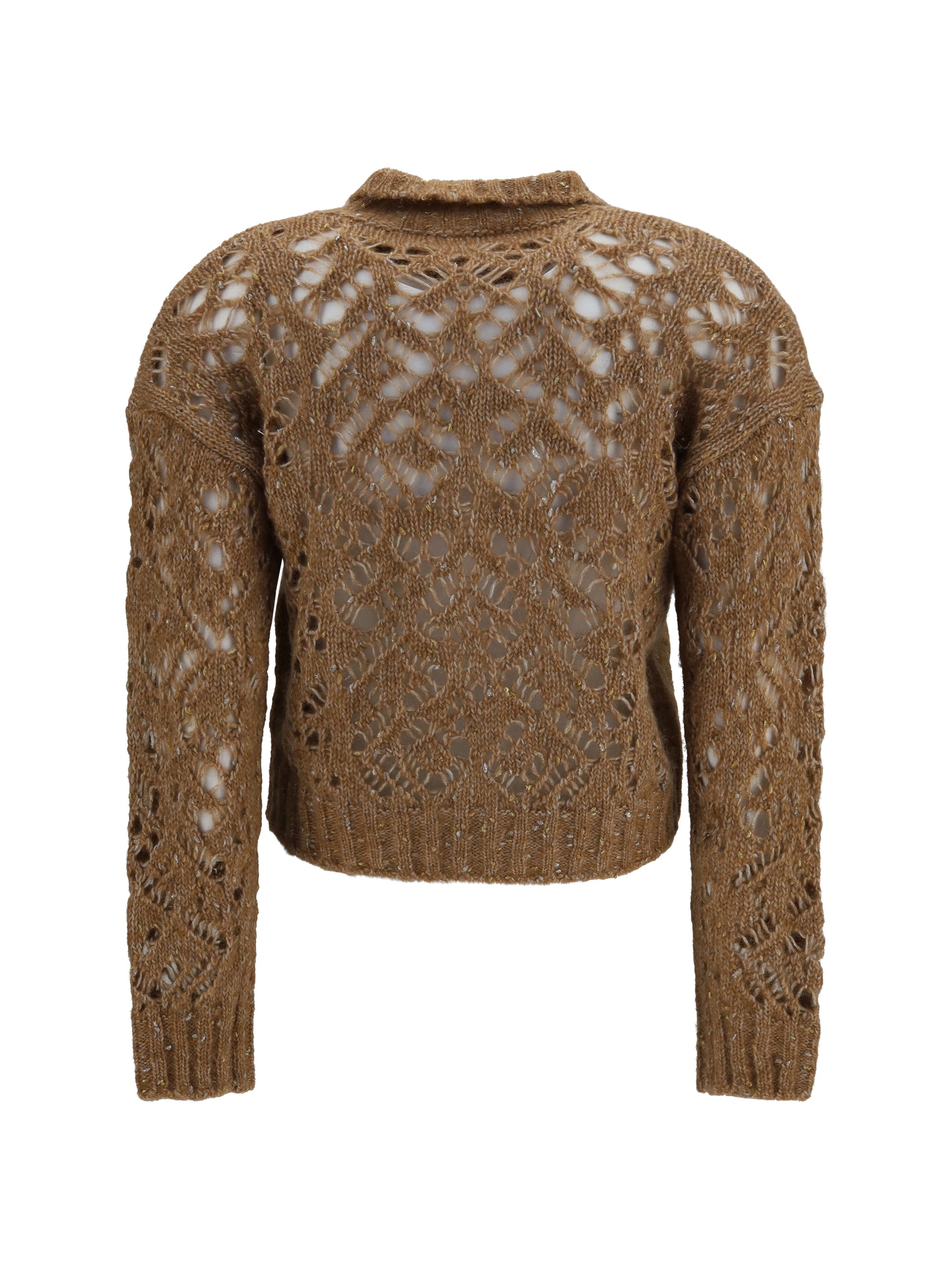Max Mara Studio Women Quarto Openwork Cardigan MAX MARA STUDIO