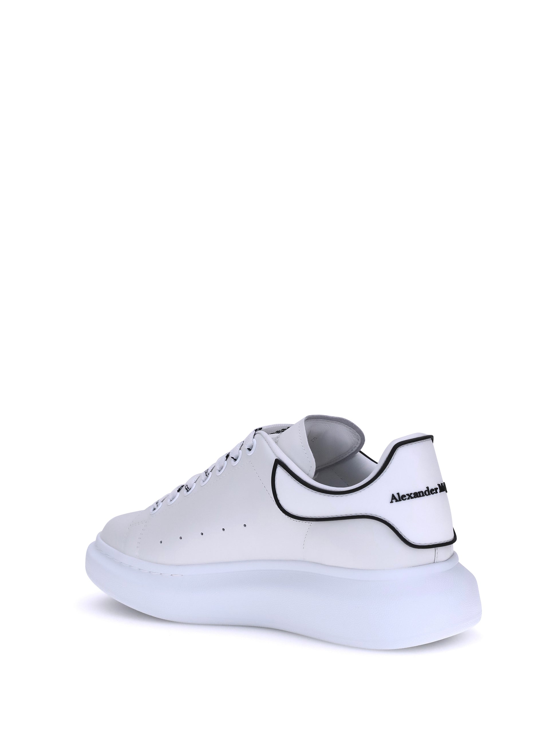 Alexander Mcqueen Men Leather Sneakers ALEXANDER MCQUEEN