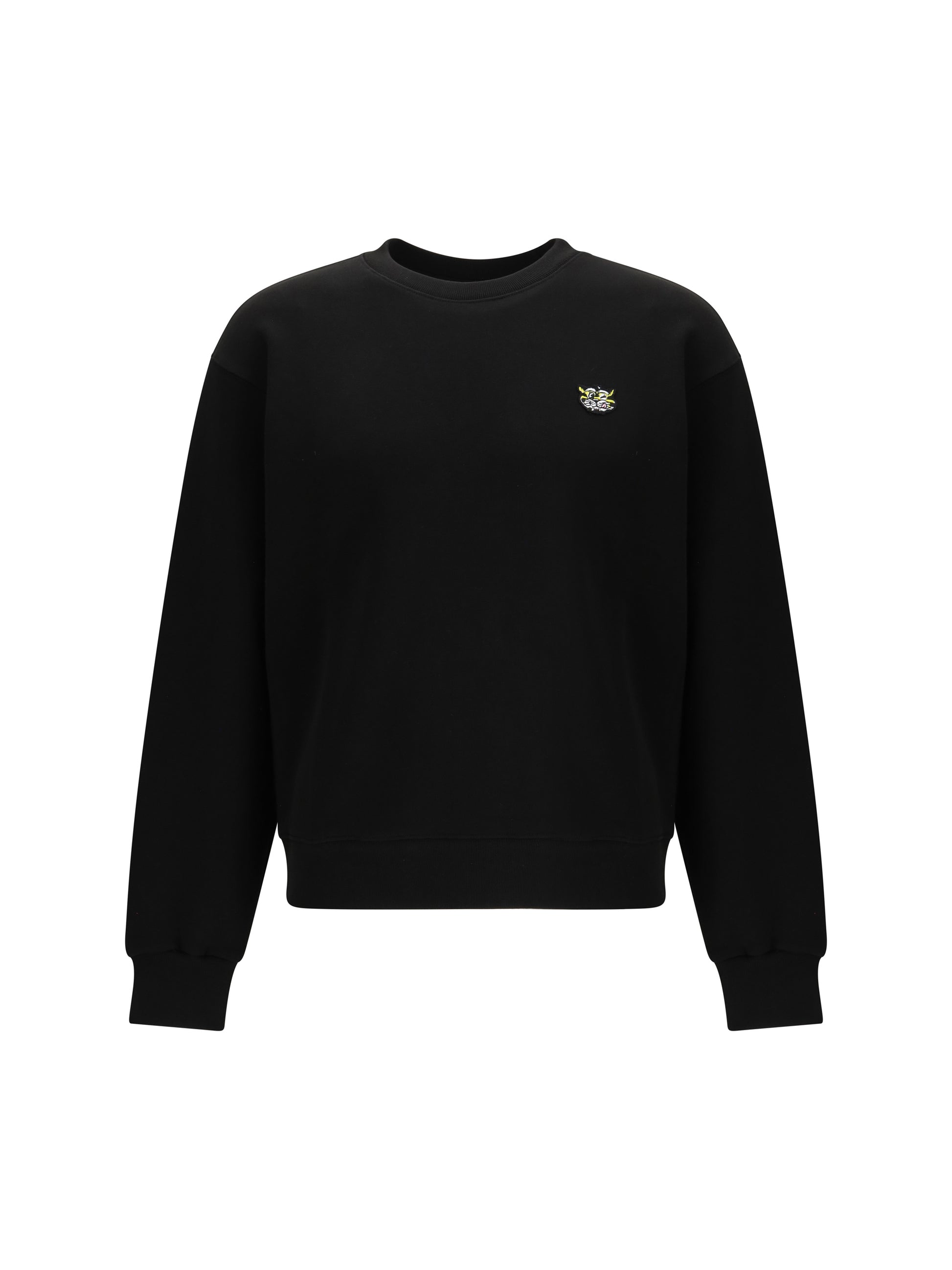Kenzo Men Cotton Sweatshirt With The Kenzo Wild Tiger Embroidery KENZO