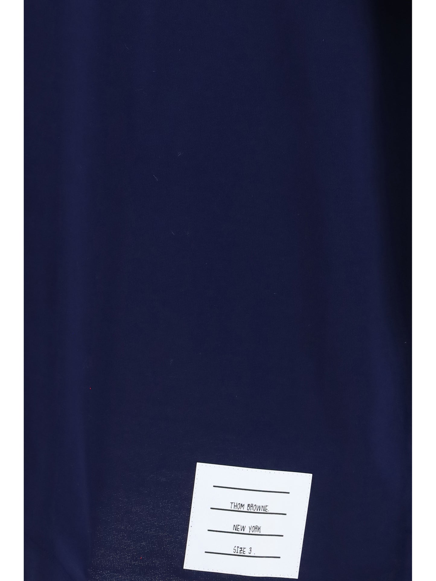 Thom Browne Men Jersey T-Shirt With Ribbed Cuffs THOM BROWNE