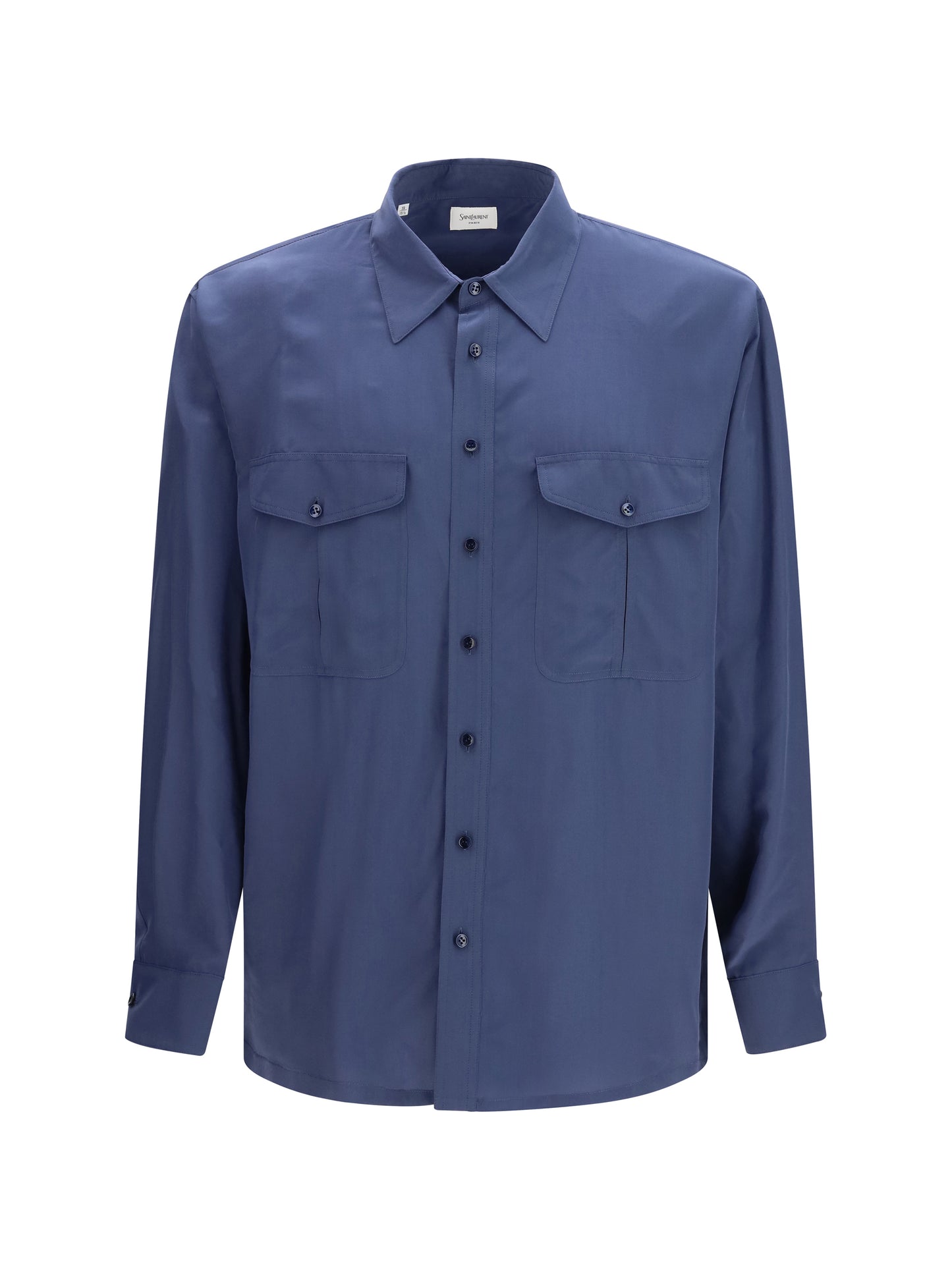 Saint Laurent Men Toile 4812 Buttoned Shirt SAINT LAURENT