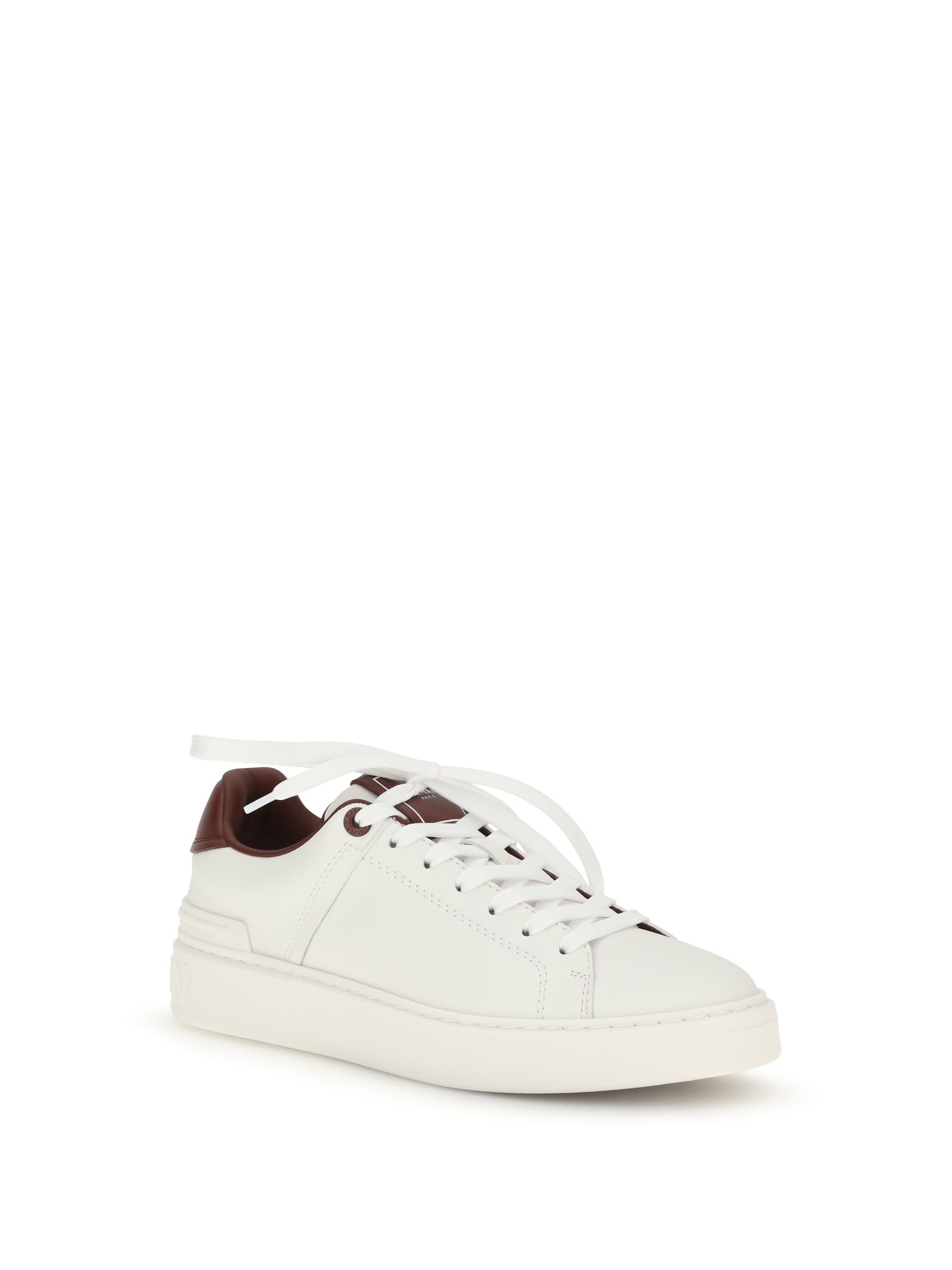 Balmain Women B-Court Leather Sneakers BALMAIN