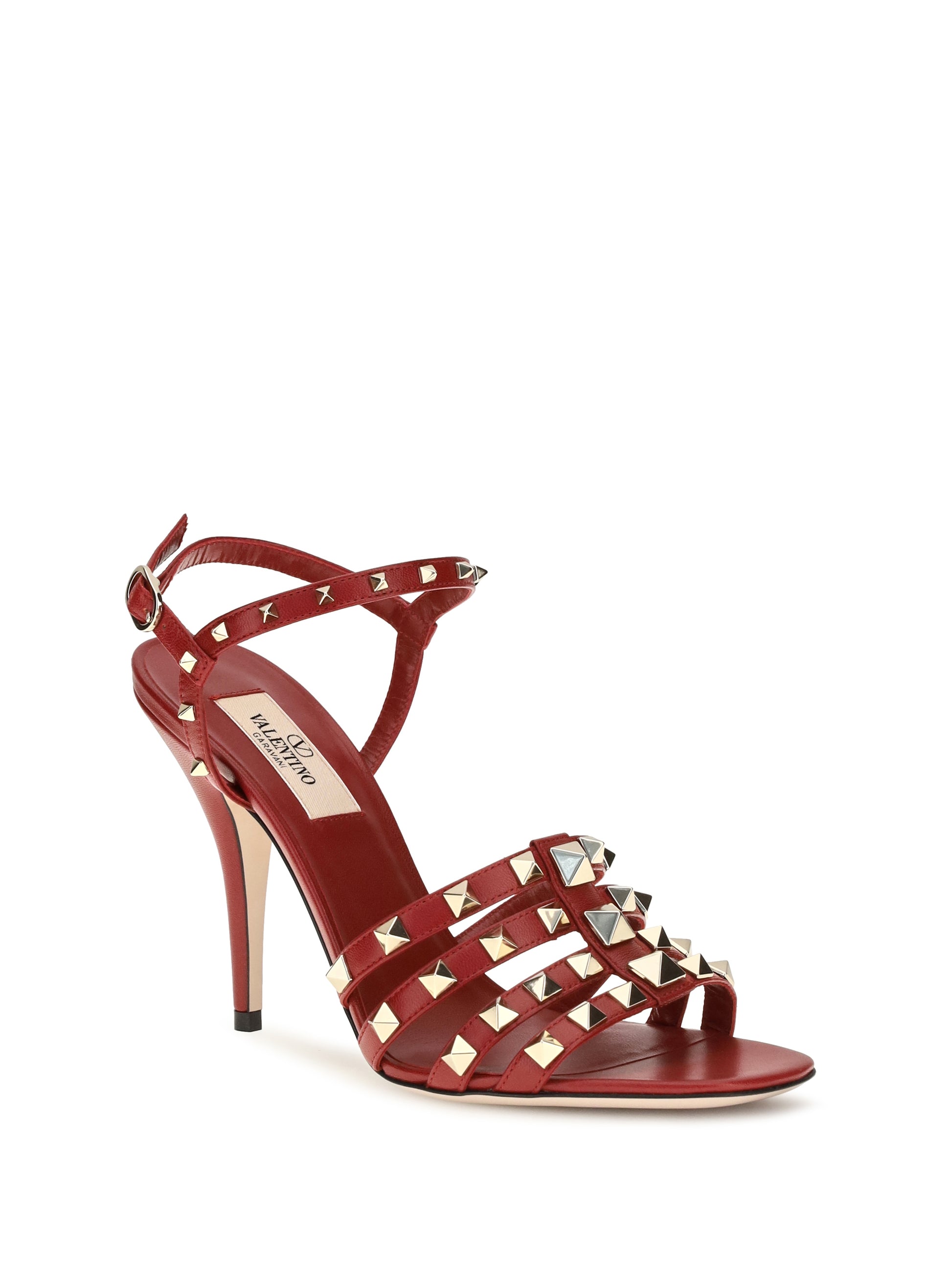 Valentino Garavani Women Rockstud Kidskin Sandals VALENTINO GARAVANI