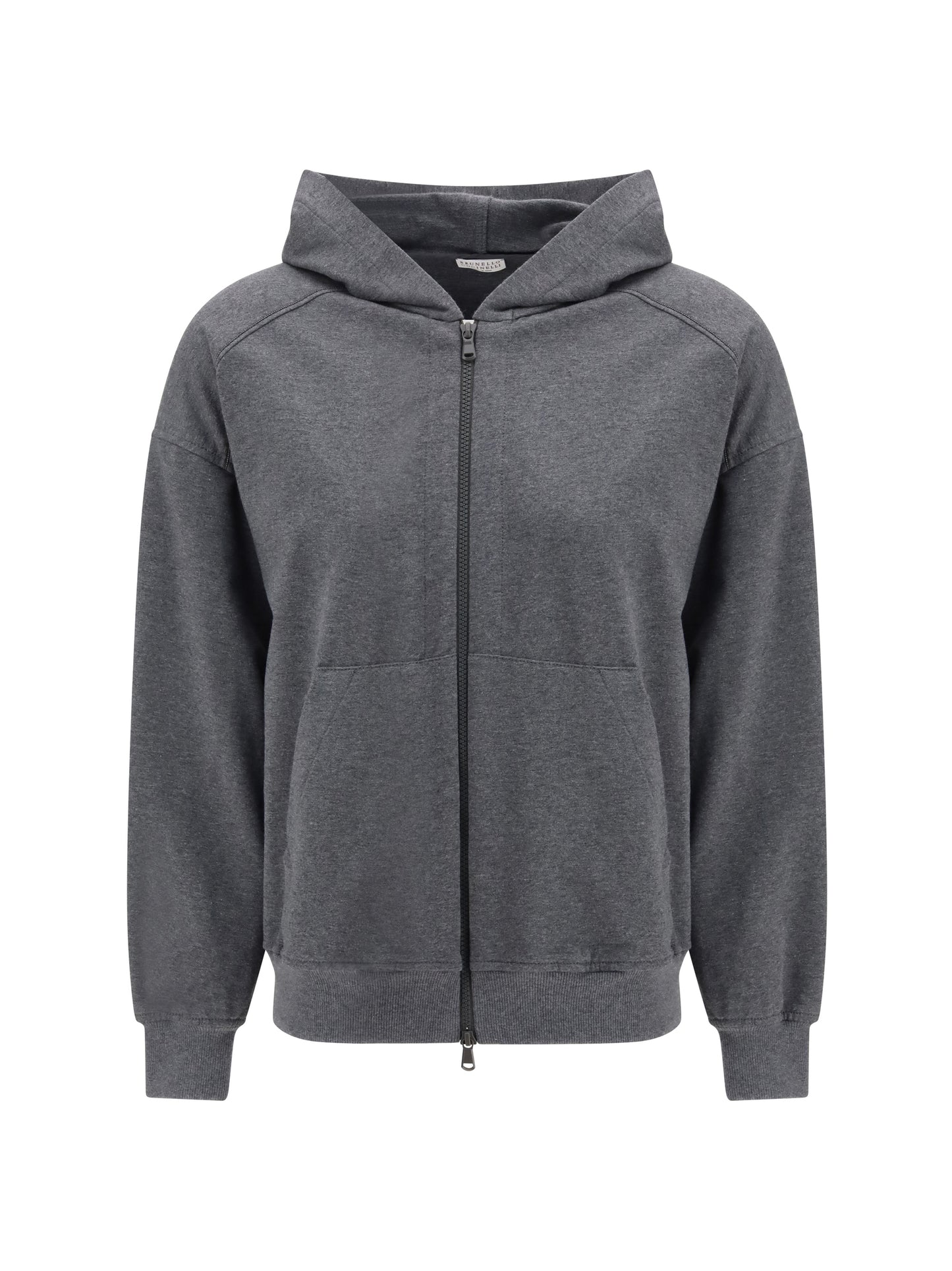 Brunello Cucinelli Women Cotton Hoodie BRUNELLO CUCINELLI
