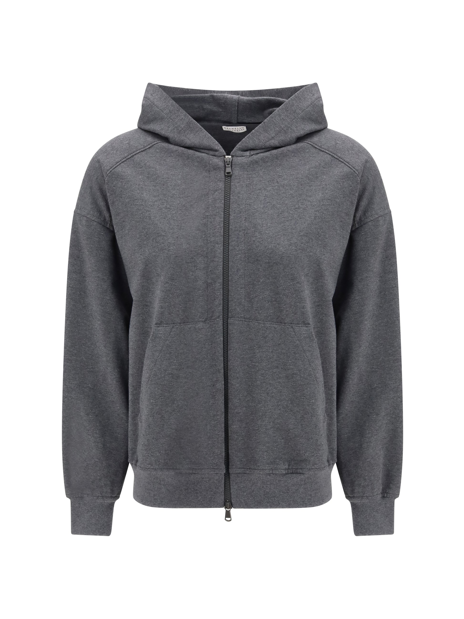 Brunello Cucinelli Women Cotton Hoodie BRUNELLO CUCINELLI