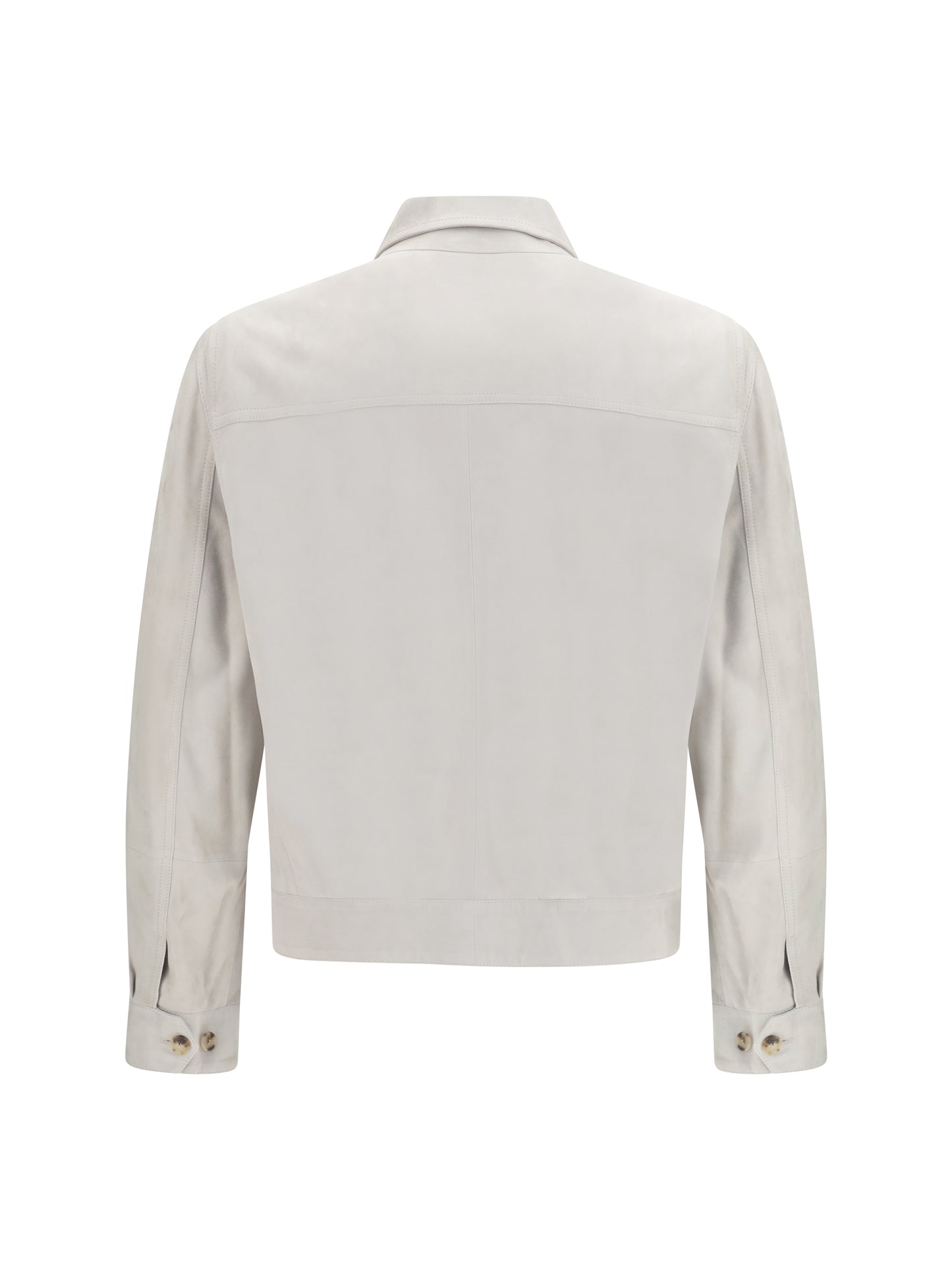 Brunello Cucinelli Men Suede Jacket BRUNELLO CUCINELLI