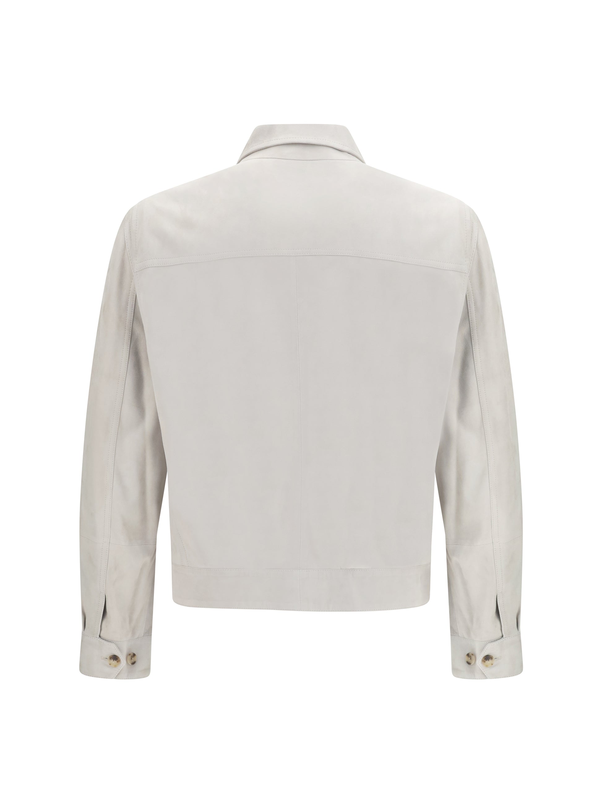 Brunello Cucinelli Men Suede Jacket BRUNELLO CUCINELLI
