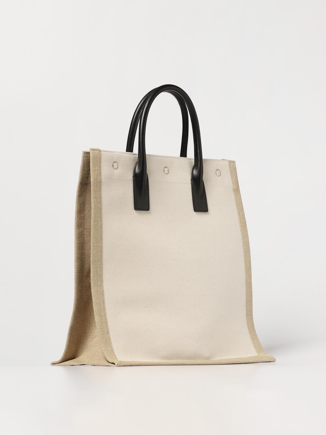Saint Laurent Shoulder Bag Men Beige SAINT LAURENT