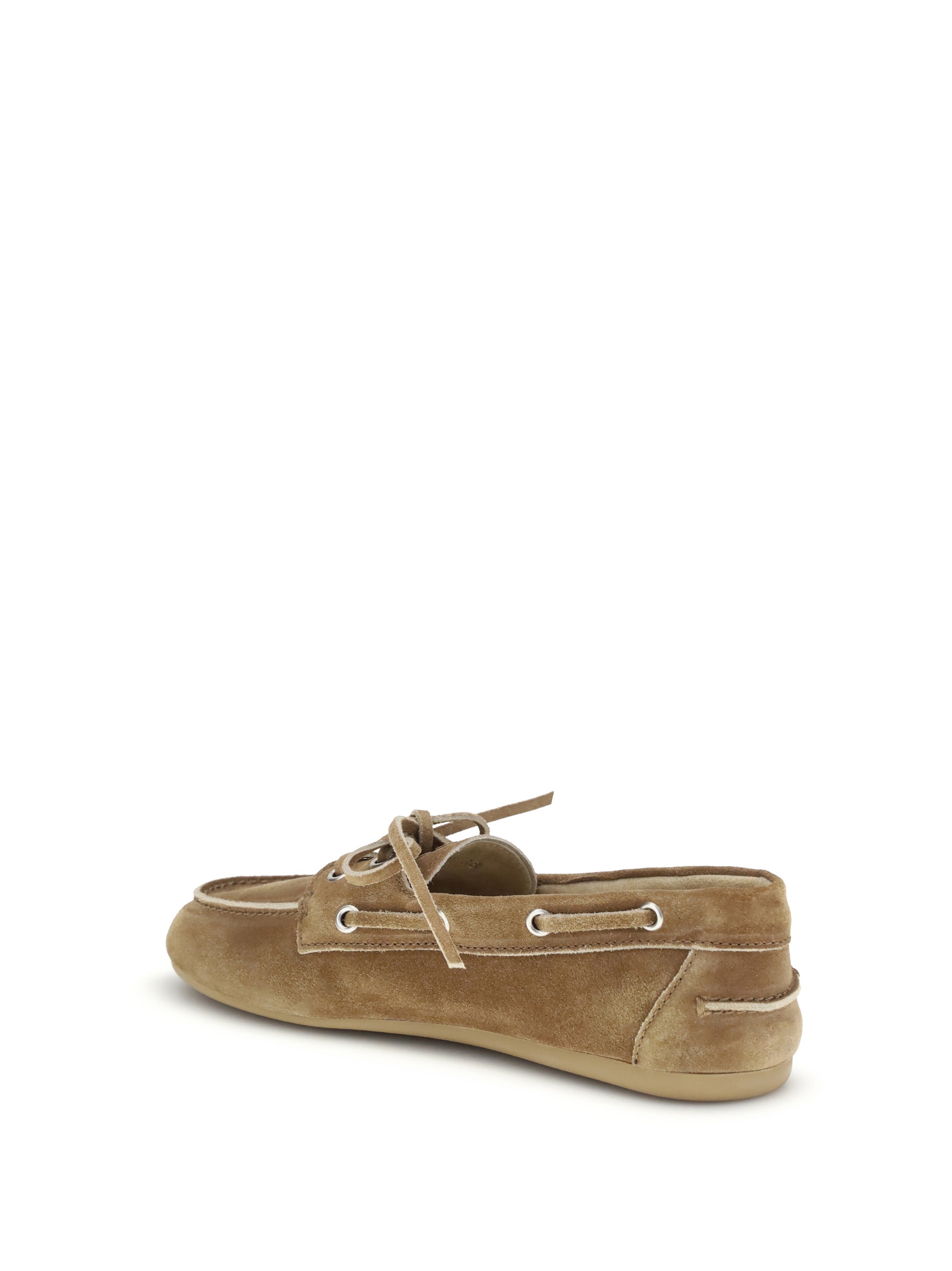 Miu Miu Women Delavé Suede Unlined Loafers MIU MIU