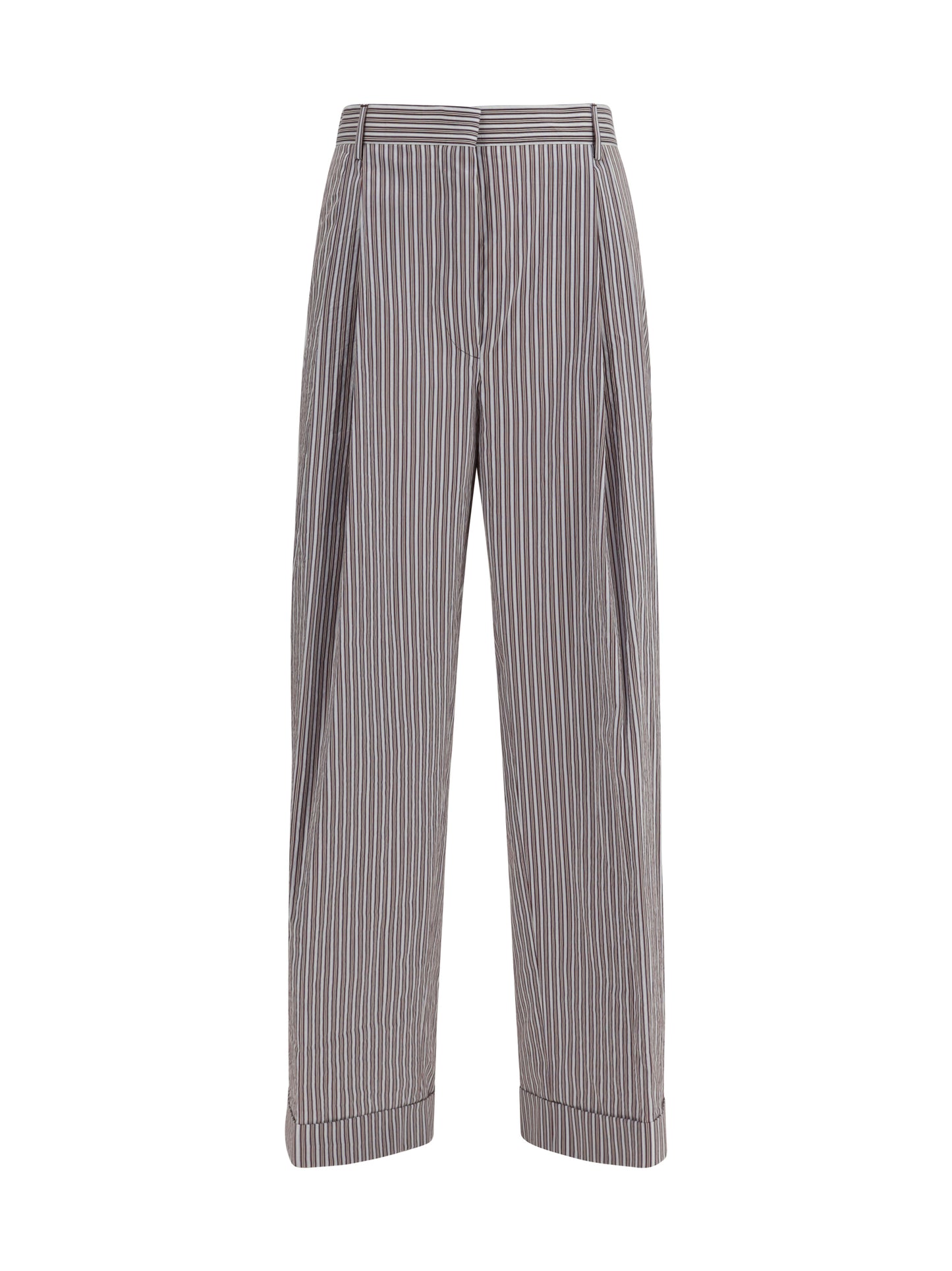 Dries Van Noten Women Striped Pleated Pants DRIES VAN NOTEN