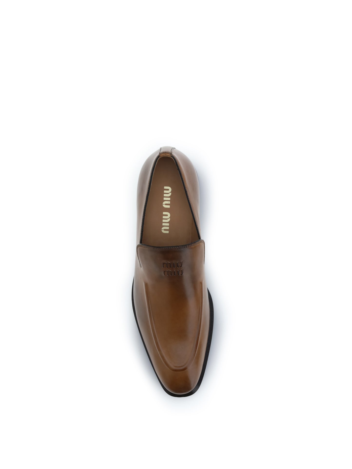 Miu Miu Women Leather Loafers MIU MIU