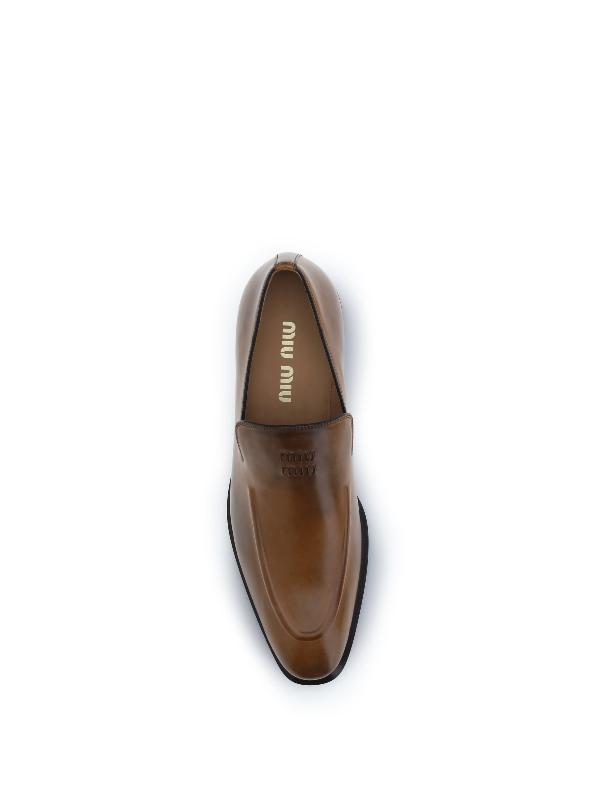 Miu Miu Women Leather Loafers MIU MIU