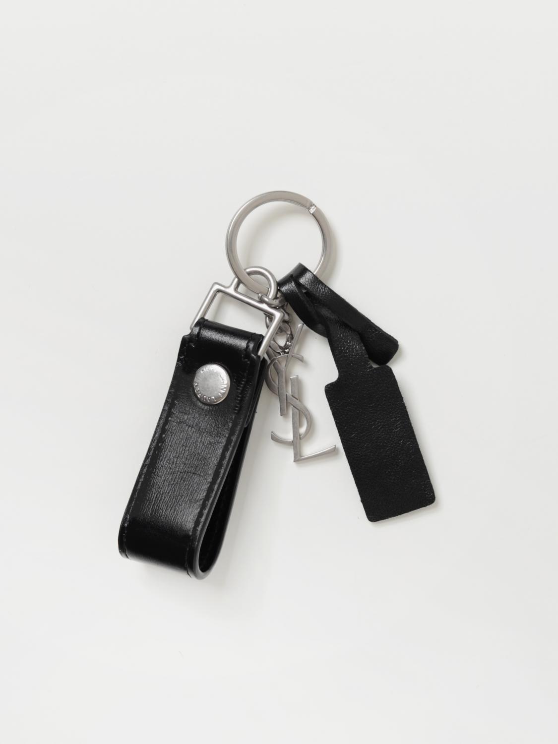 Saint Laurent Keyring Men Black SAINT LAURENT