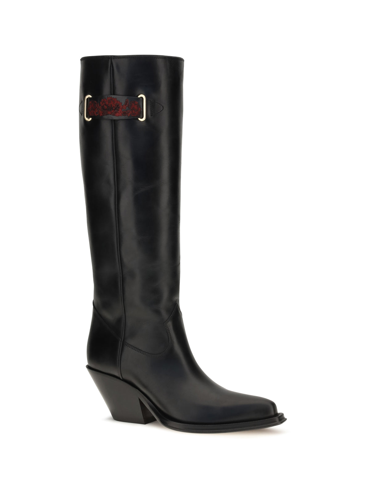 Chloé Women Azelan Over-The-Knee Leather Boots CHLOE