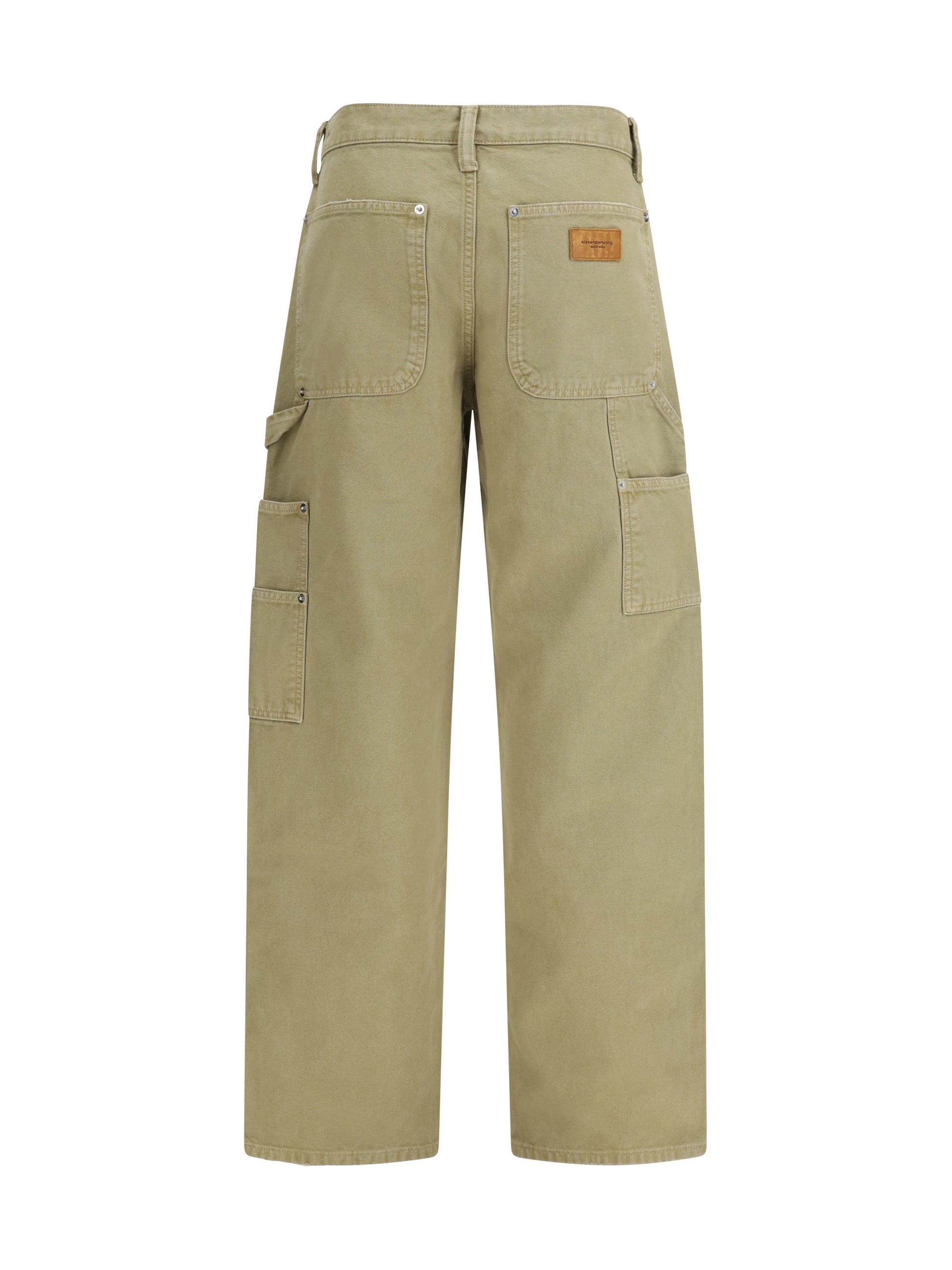 Alexander Wang Women Zip Carpenter Pants ALEXANDER WANG