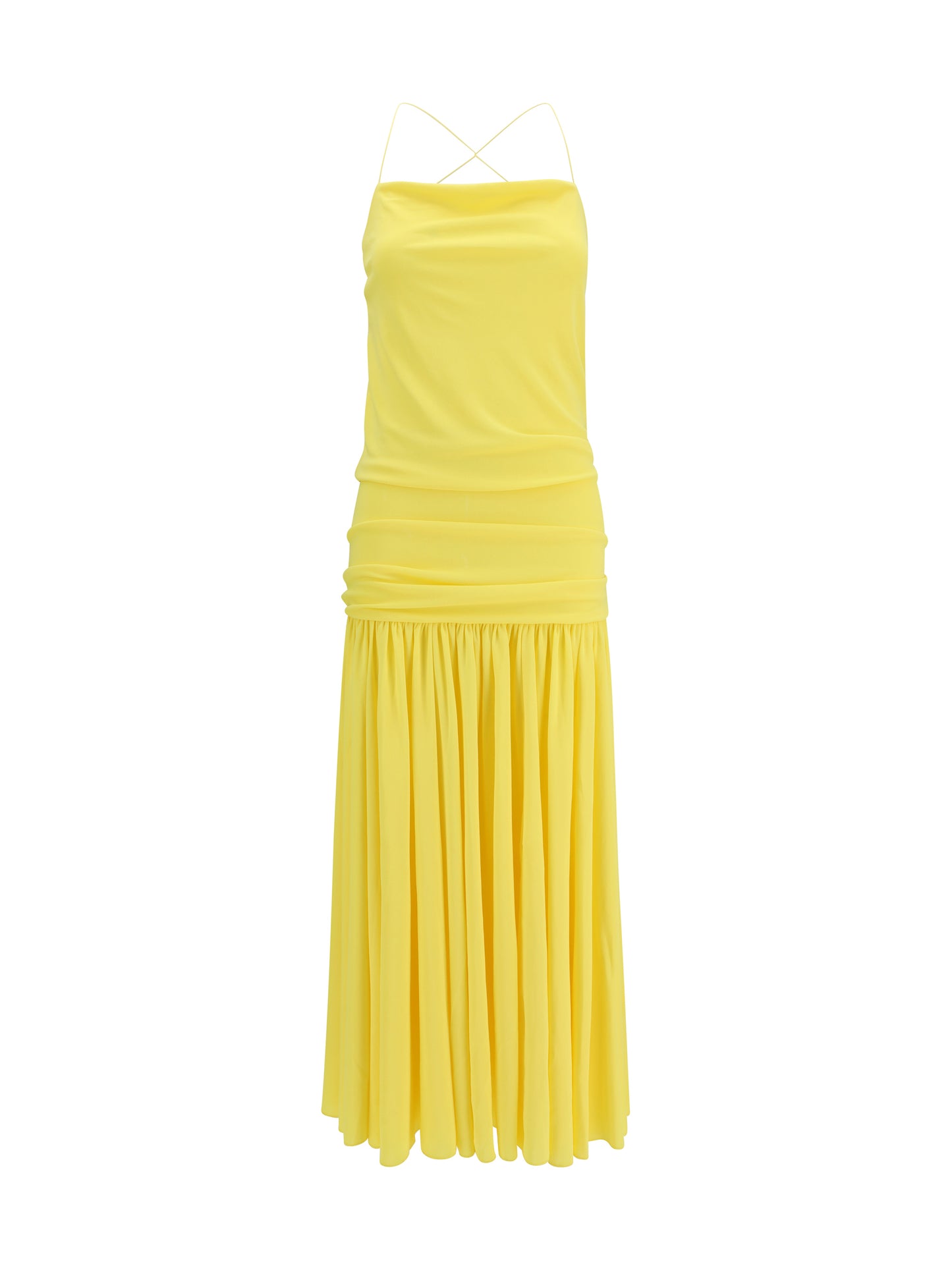 Jacquemus Women Pleated Midi Dress JACQUEMUS