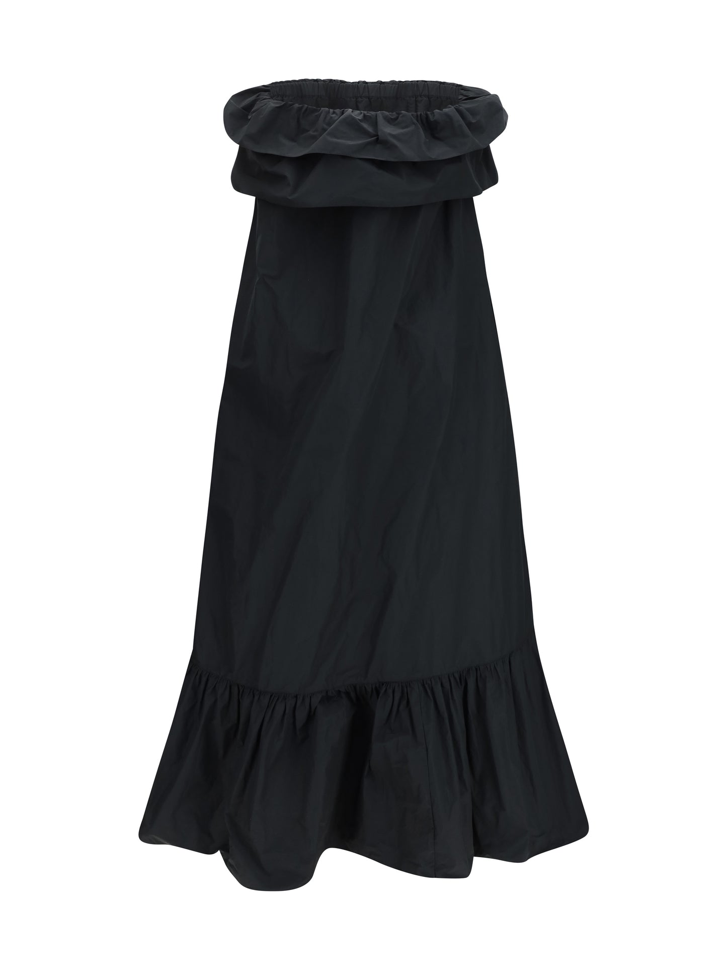 Saint Laurent Women Sleeveless Country Dress In Technical Canvas SAINT LAURENT