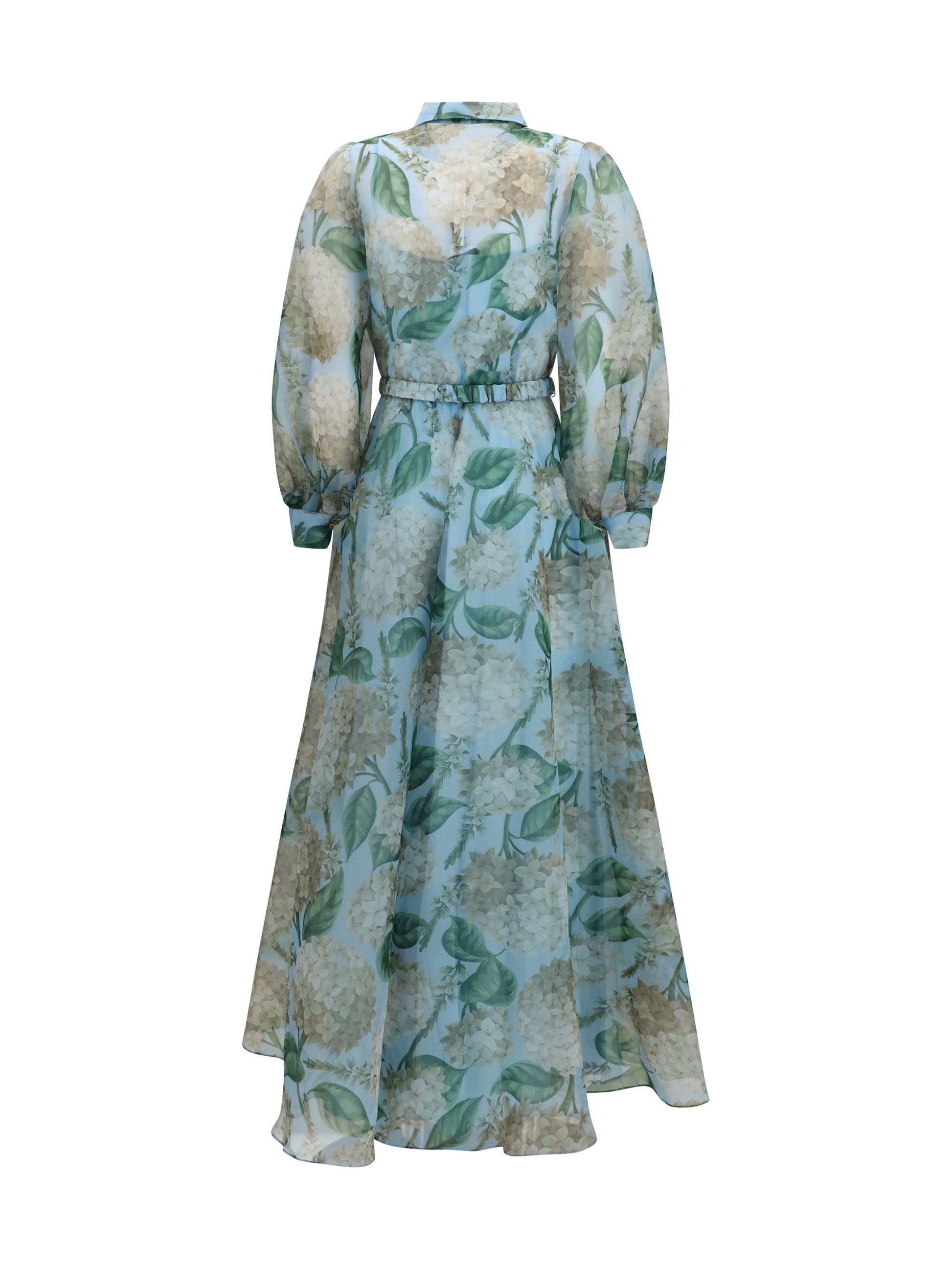 Nissa Women Printed Organza Dress NISSA