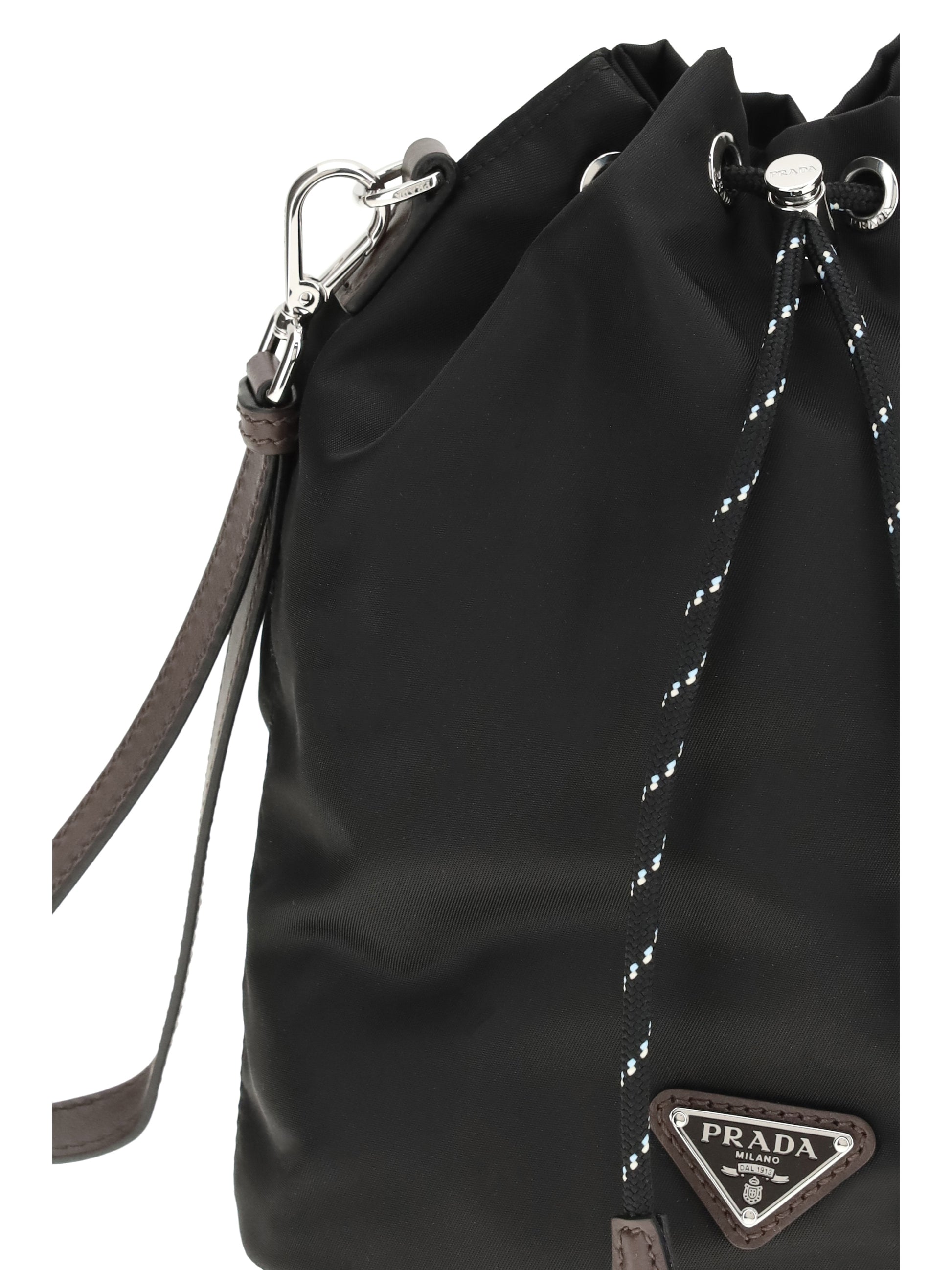 Prada Men Speedrock Re-Nylon Bucket Bag PRADA
