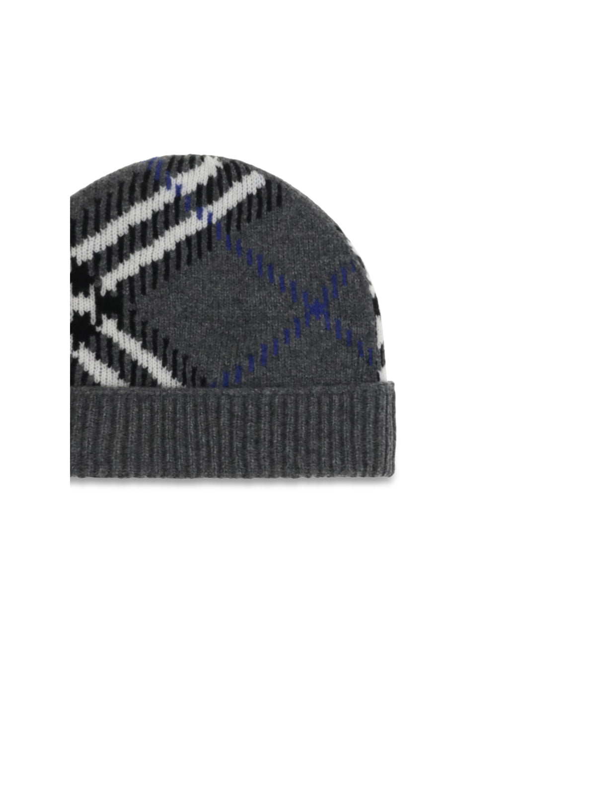 Burberry Women Checked Cashmere-Blend Beanie BURBERRY