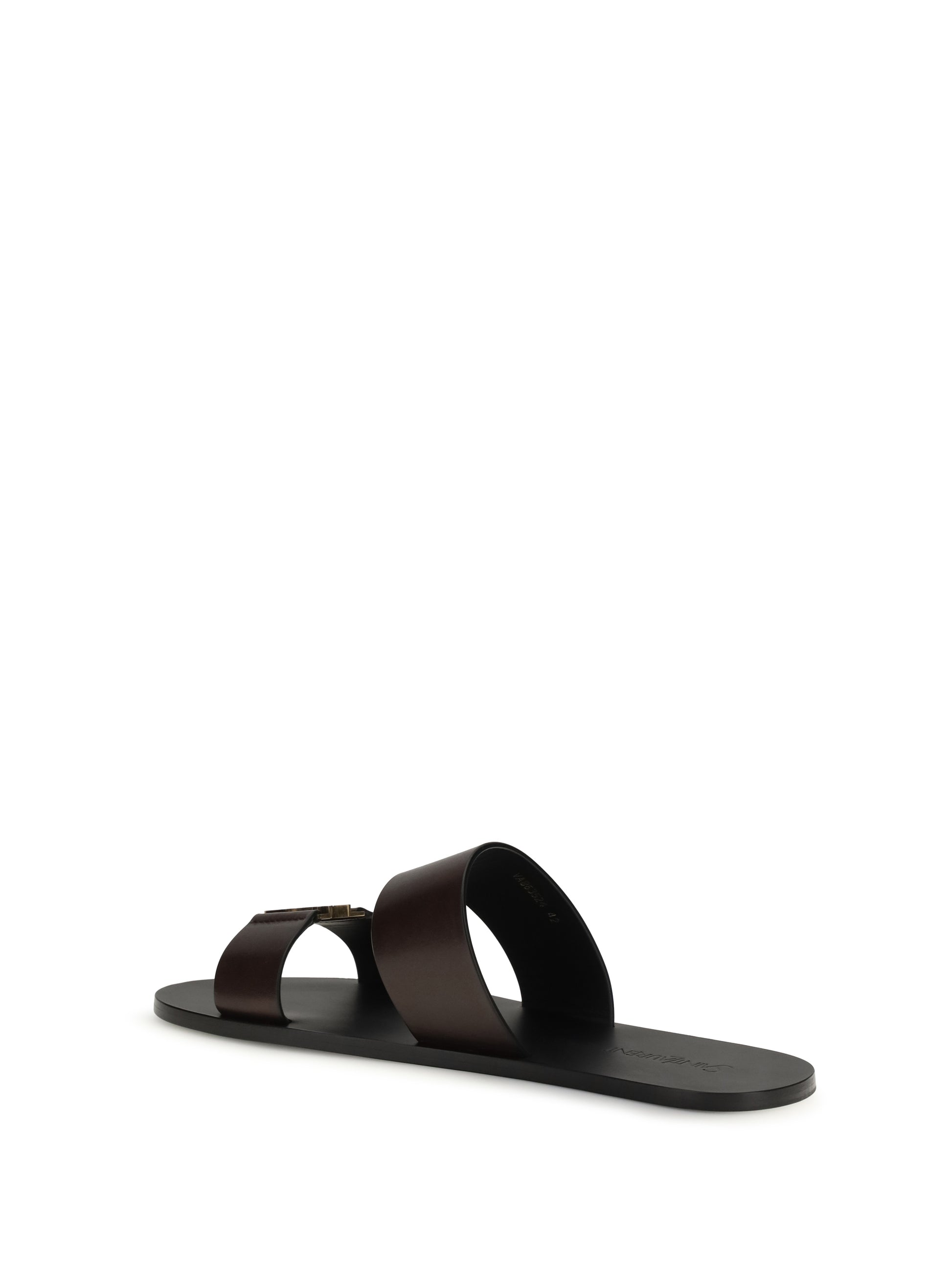 Saint Laurent Men Babylone Sandals SAINT LAURENT