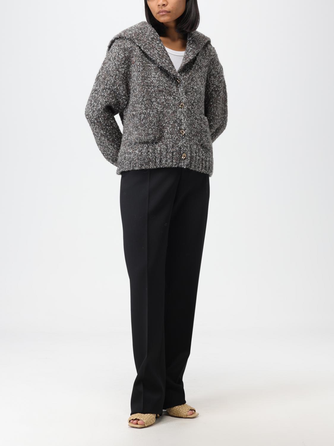 Bottega Veneta Pants Woman Black BOTTEGA VENETA
