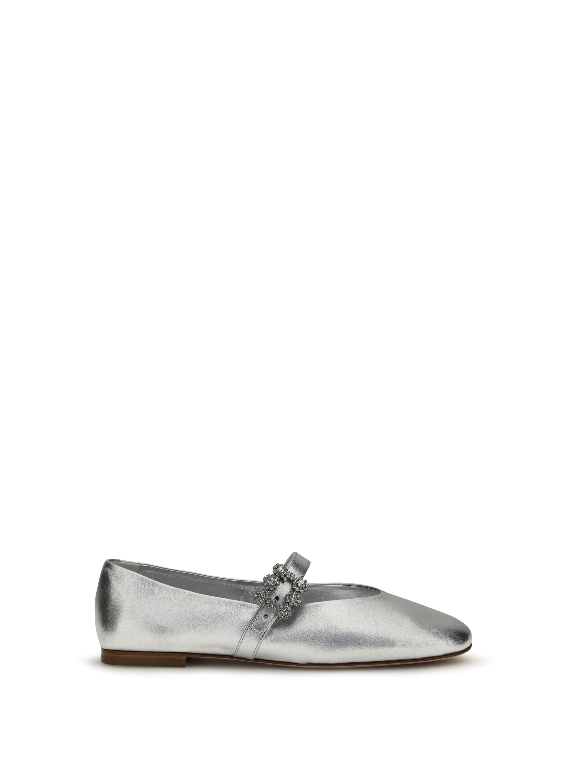 Roger Vivier Women Efflorescence Leather Ballerinas ROGER VIVIER